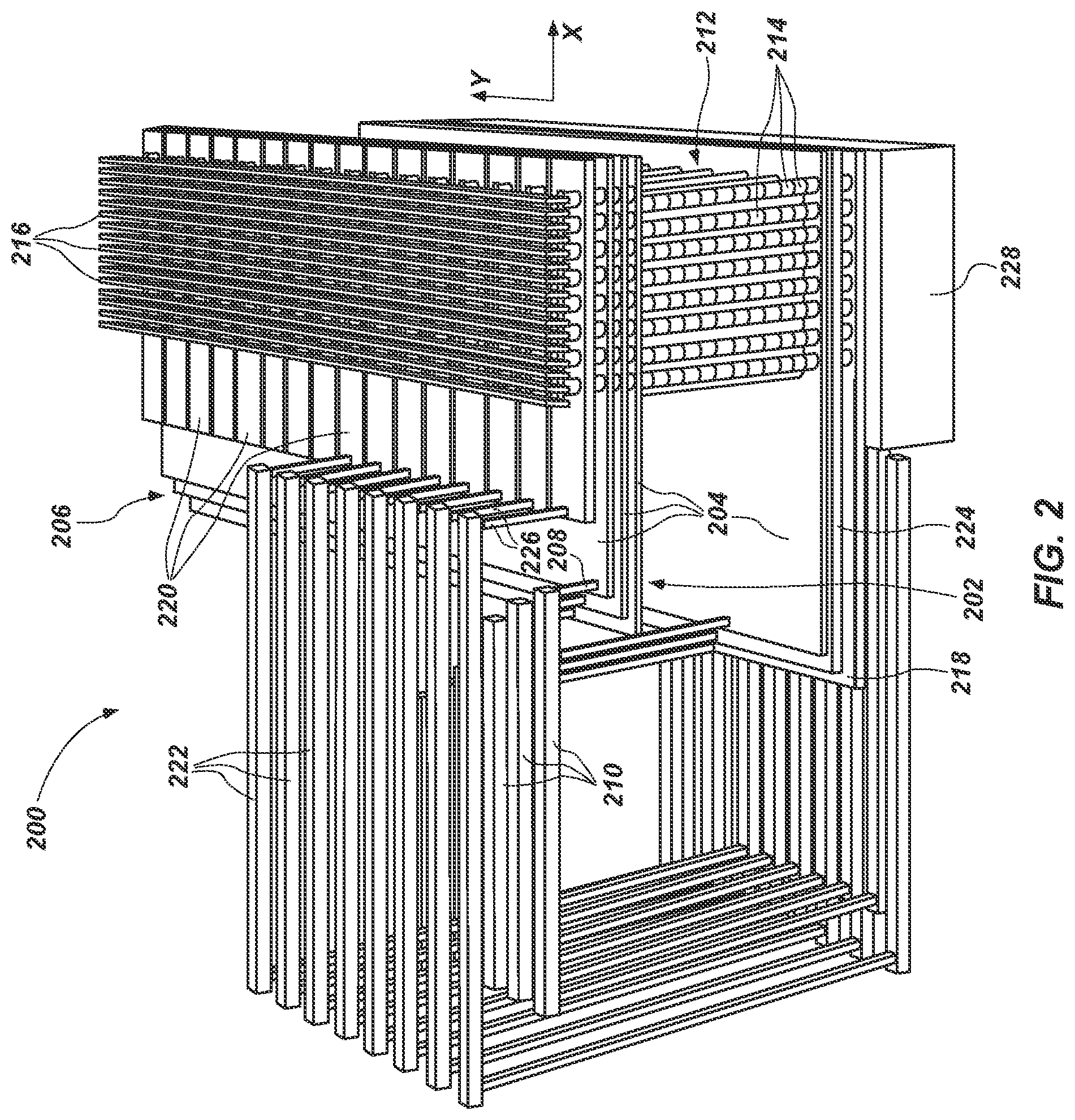Patent US12317489 Figure 8 – Devices including a stair step structure adjacent a substantially planar, vertically extending surface of a stack structure