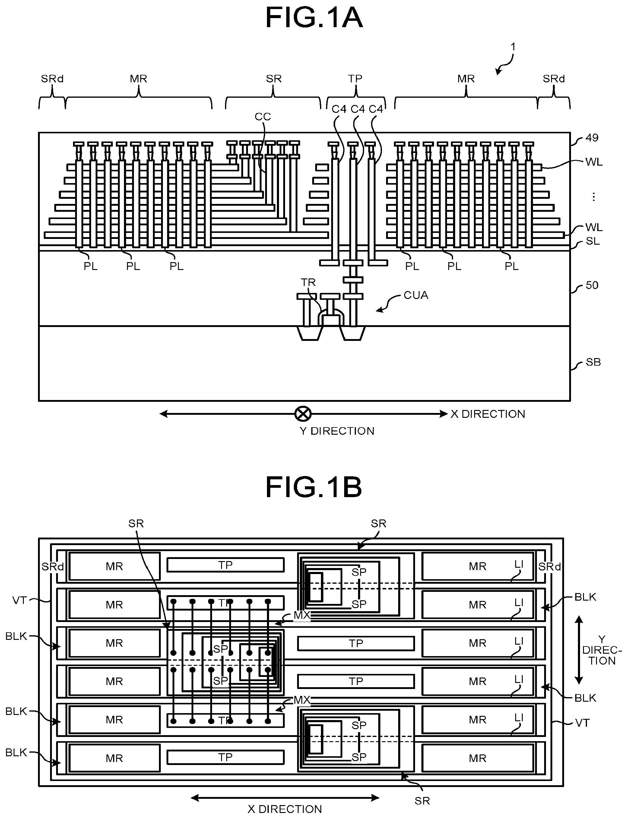 Patent US12317490 Figure 1 – Semiconductor memory device