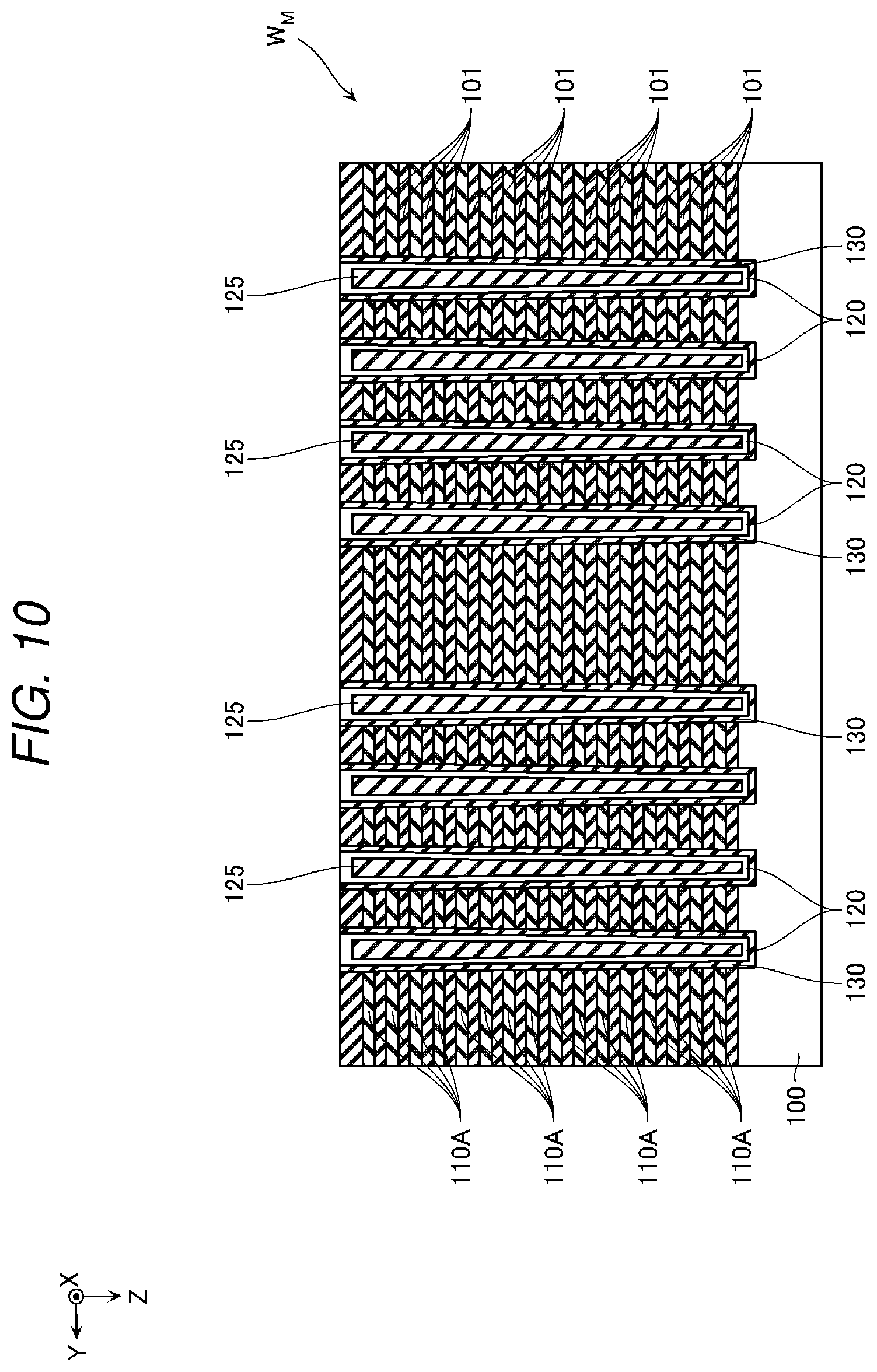 Patent US12317494 Figure 9 – Semiconductor storage device