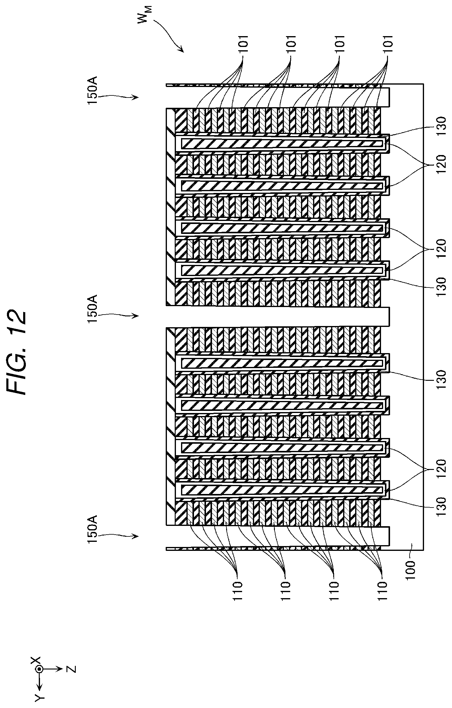 Patent US12317494 Figure 11 – Semiconductor storage device