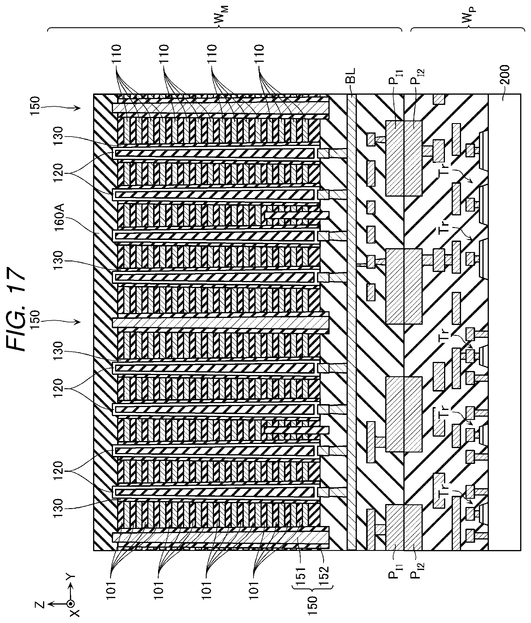 Patent US12317494 Figure 16 – Semiconductor storage device