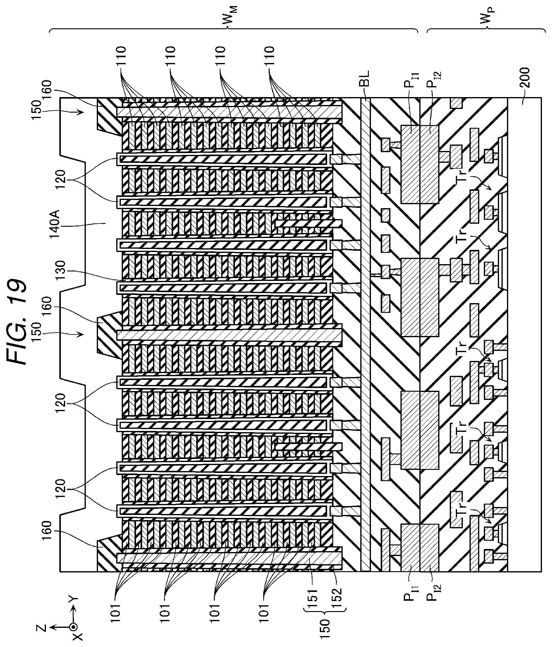 Patent US12317494 Figure 18 – Semiconductor storage device