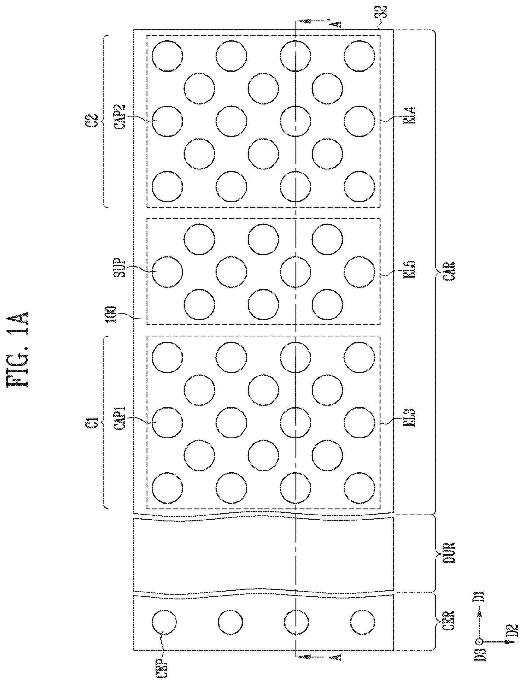 Patent US12317495 Figure 1 – Semiconductor device and method of manufacturing the semiconductor device