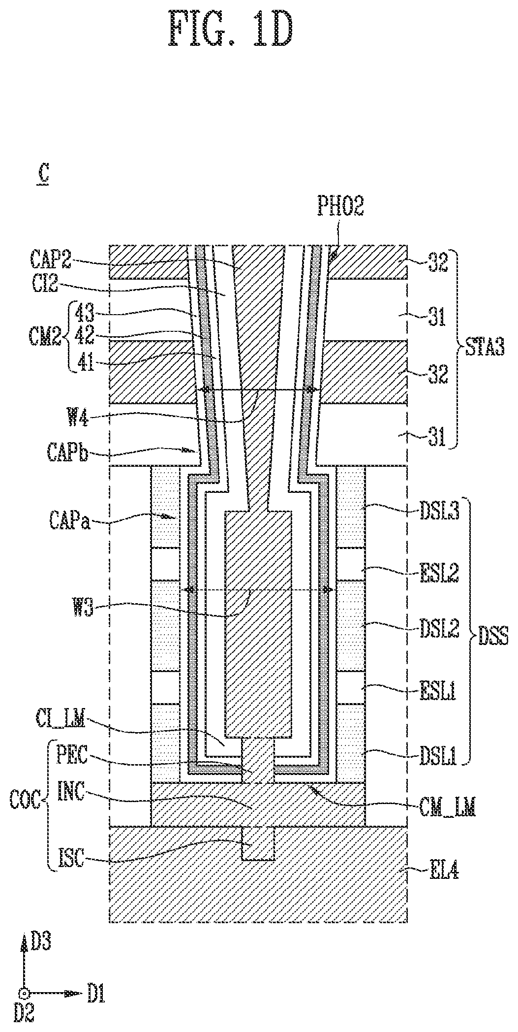Patent US12317495 Figure 4 – Semiconductor device and method of manufacturing the semiconductor device