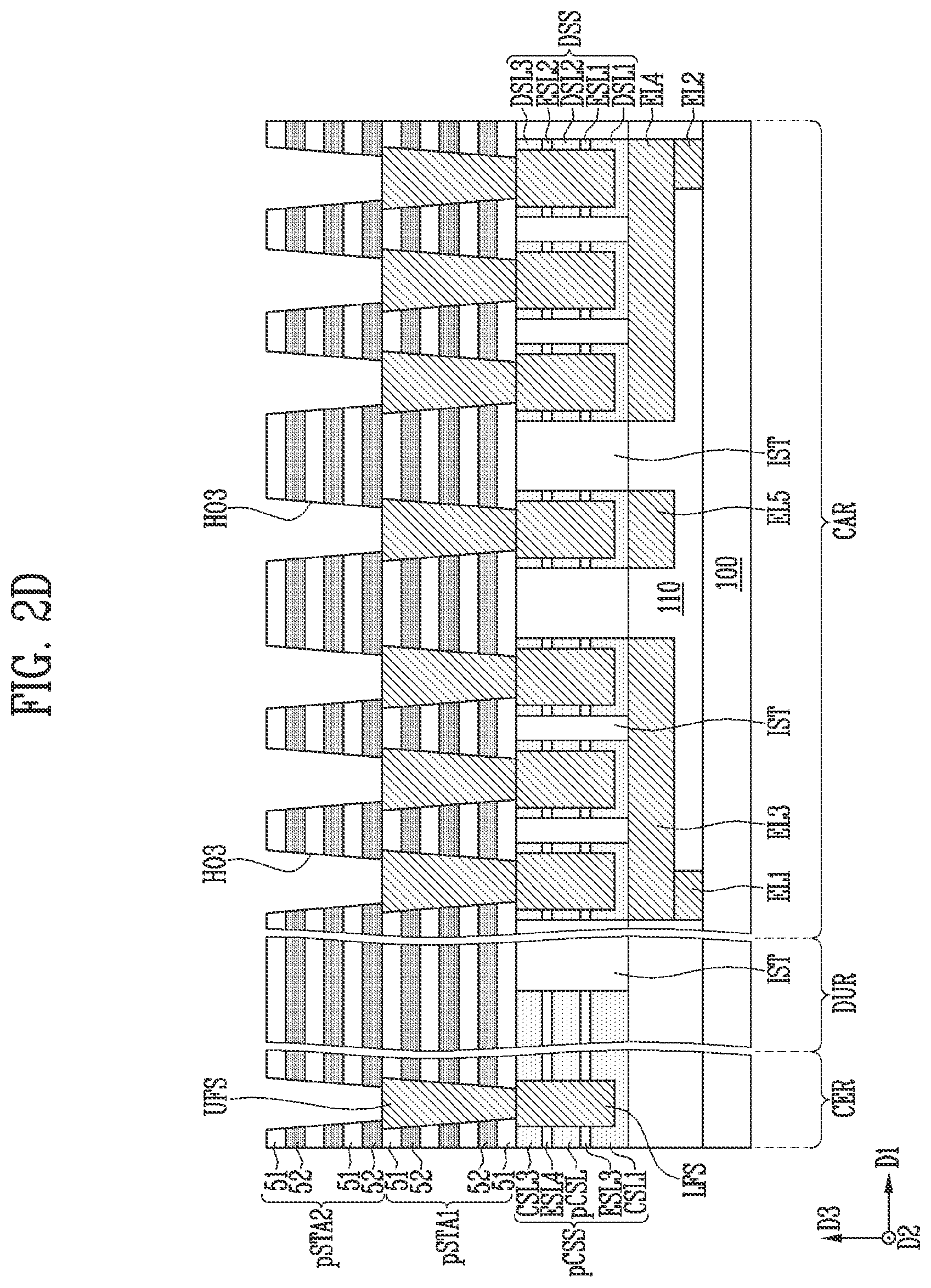 Patent US12317495 Figure 8 – Semiconductor device and method of manufacturing the semiconductor device