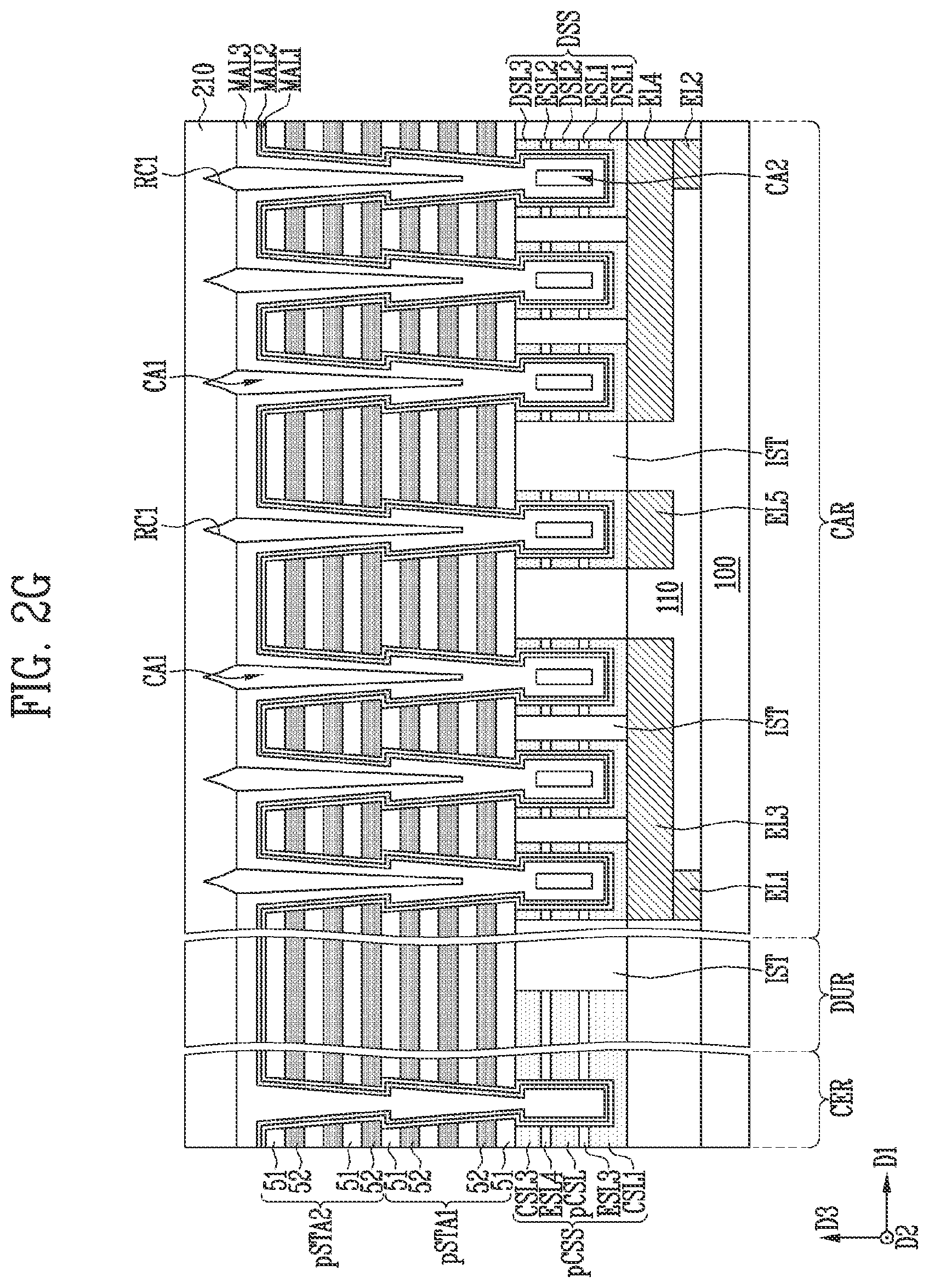 Patent US12317495 Figure 11 – Semiconductor device and method of manufacturing the semiconductor device
