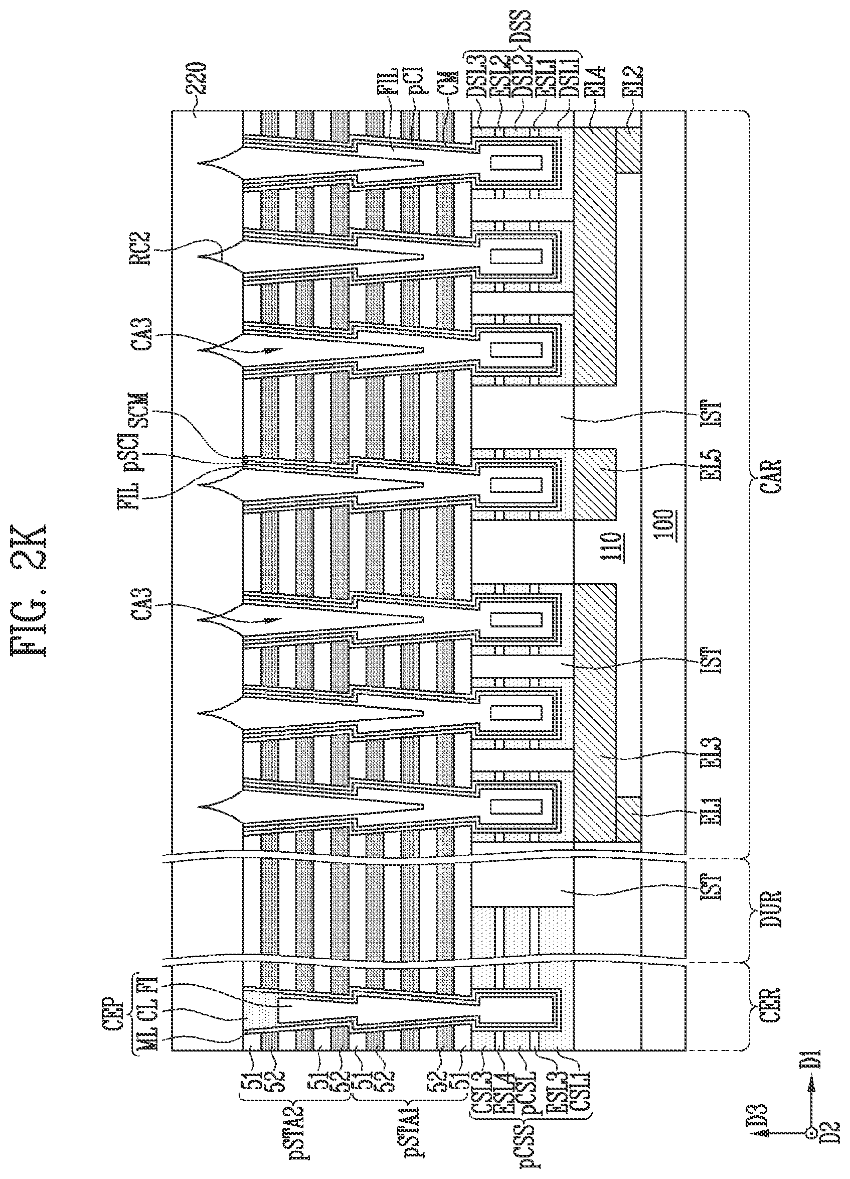Patent US12317495 Figure 15 – Semiconductor device and method of manufacturing the semiconductor device