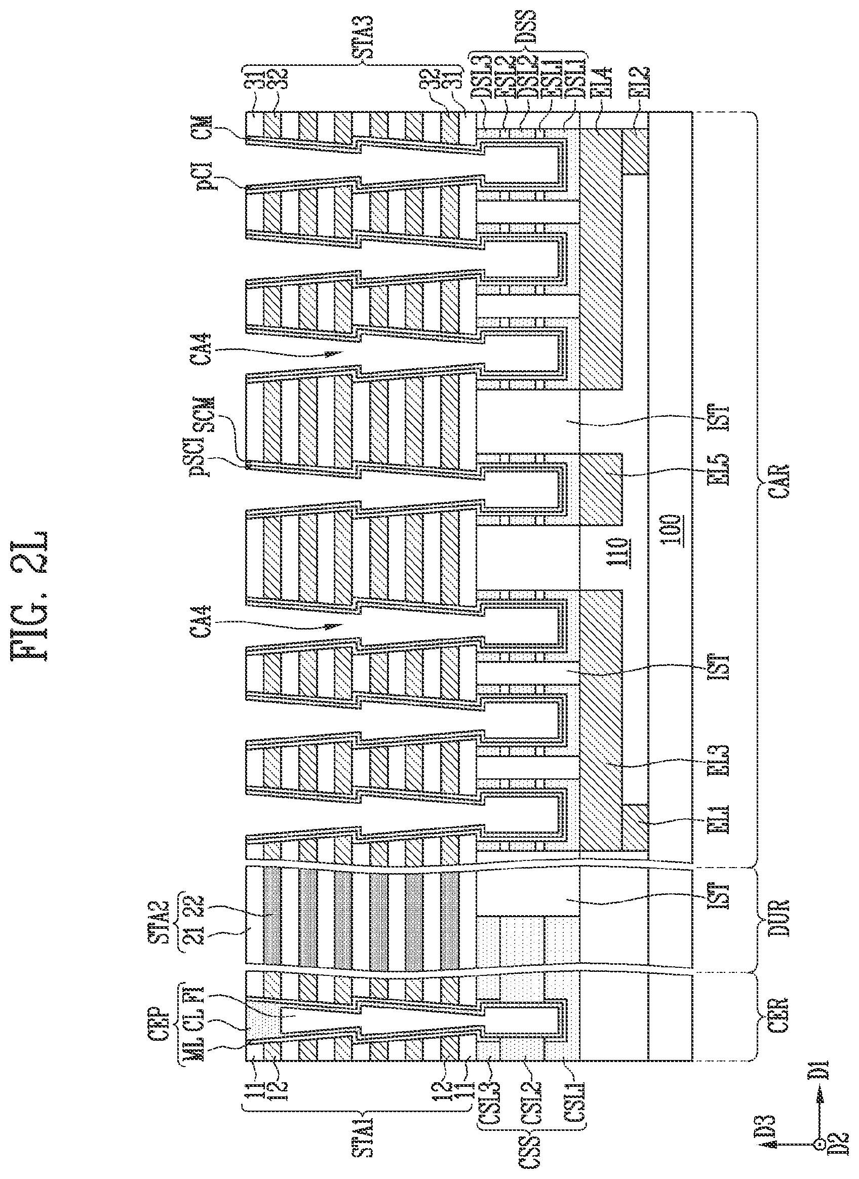 Patent US12317495 Figure 16 – Semiconductor device and method of manufacturing the semiconductor device