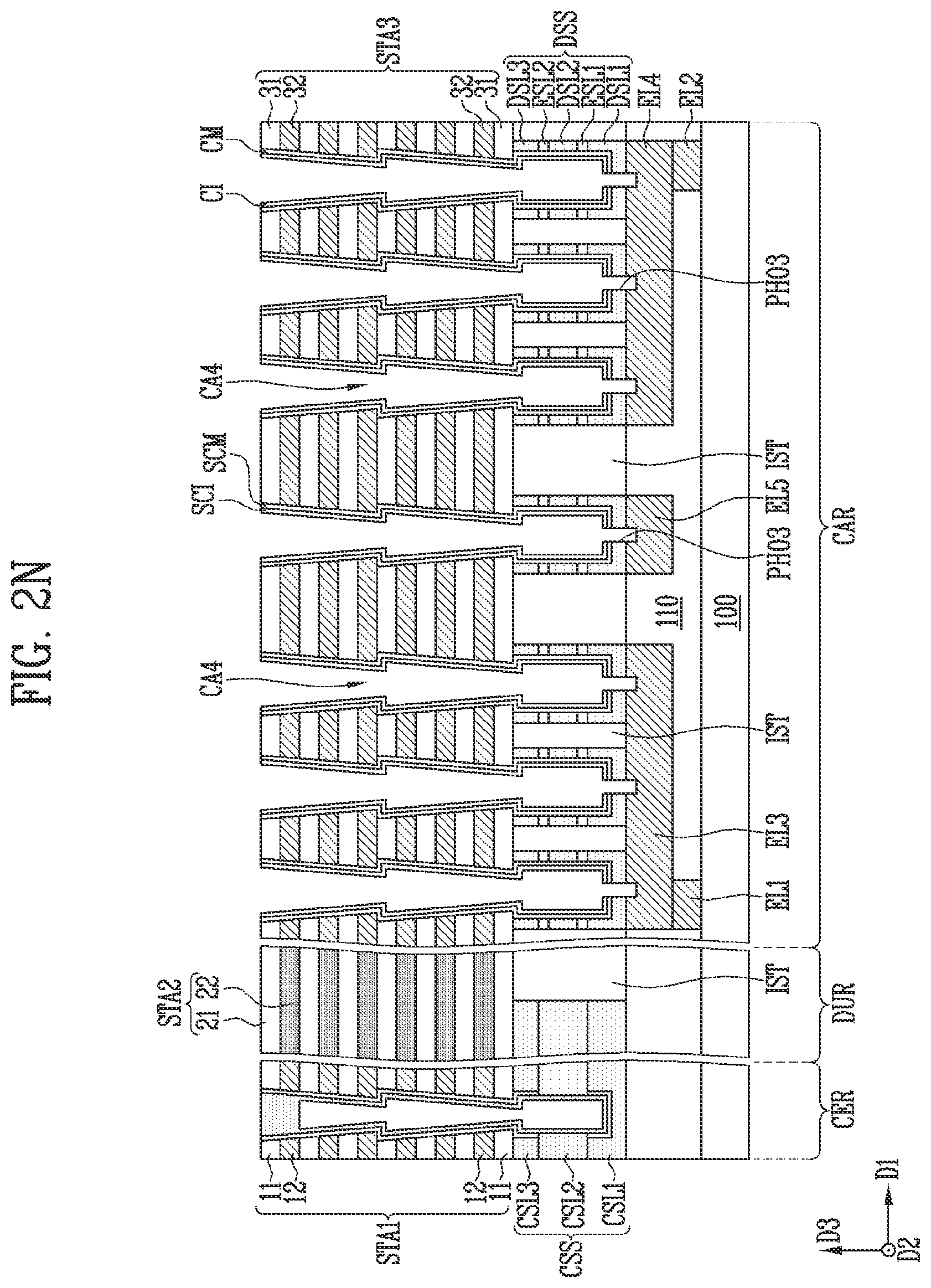 Patent US12317495 Figure 18 – Semiconductor device and method of manufacturing the semiconductor device