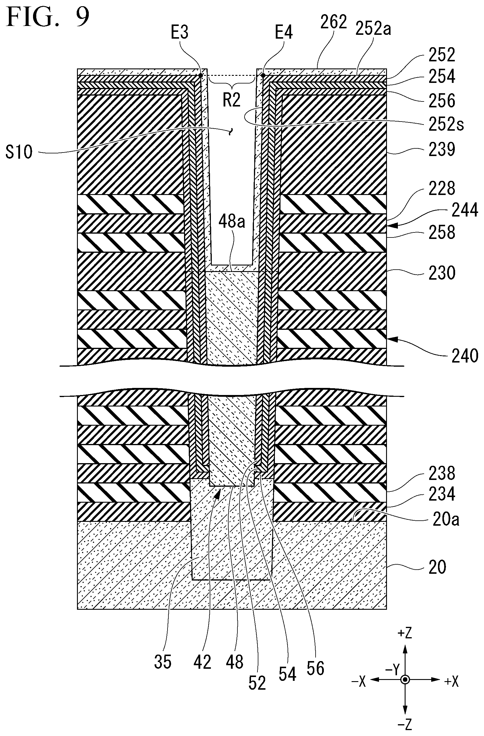 Patent US12317497 Figure 9 – Semiconductor memory device and method of manufacturing semiconductor memory device