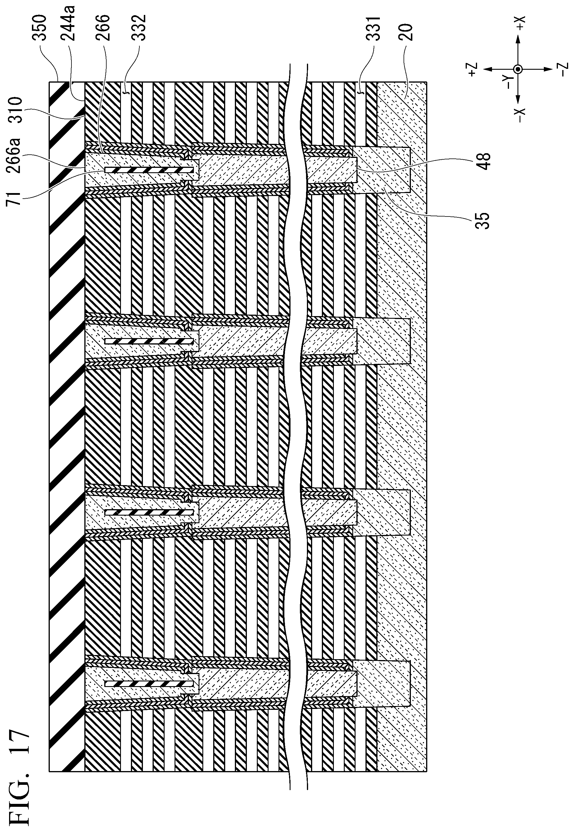 Patent US12317497 Figure 17 – Semiconductor memory device and method of manufacturing semiconductor memory device