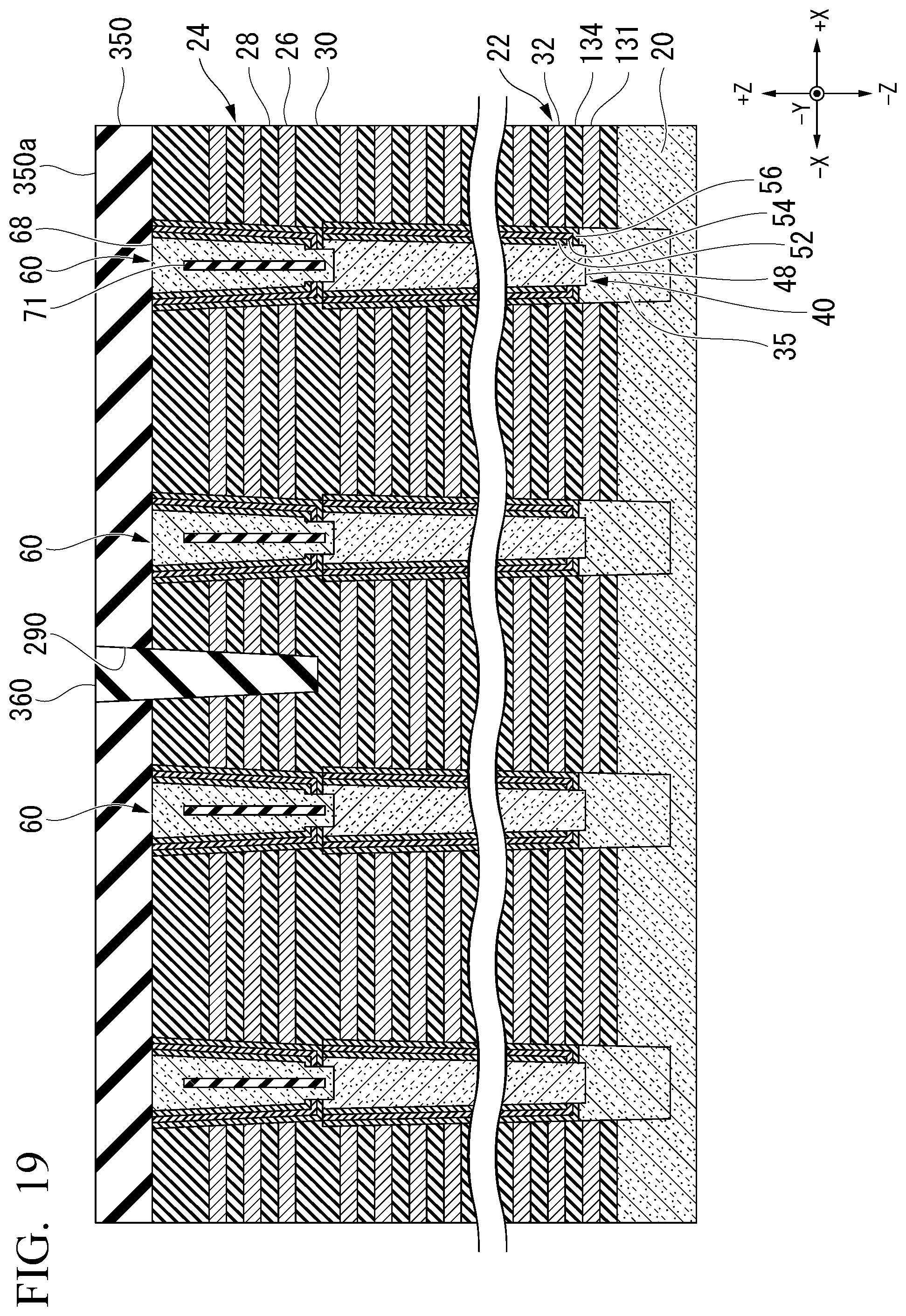 Patent US12317497 Figure 19 – Semiconductor memory device and method of manufacturing semiconductor memory device