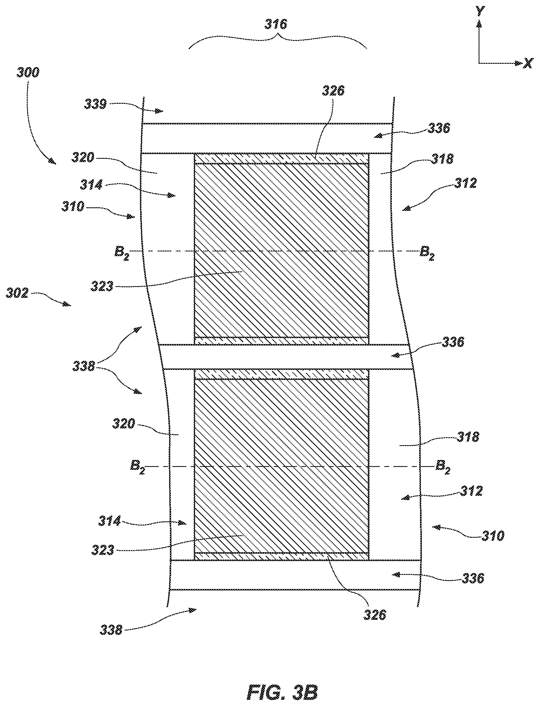 Patent US12317498 Figure 5 – Microelectronic devices including staircase structures