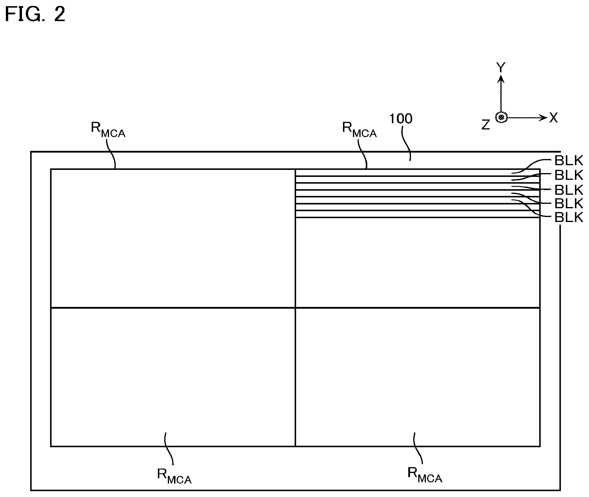 Patent US12317499 Figure 2 – Semiconductor memory device
