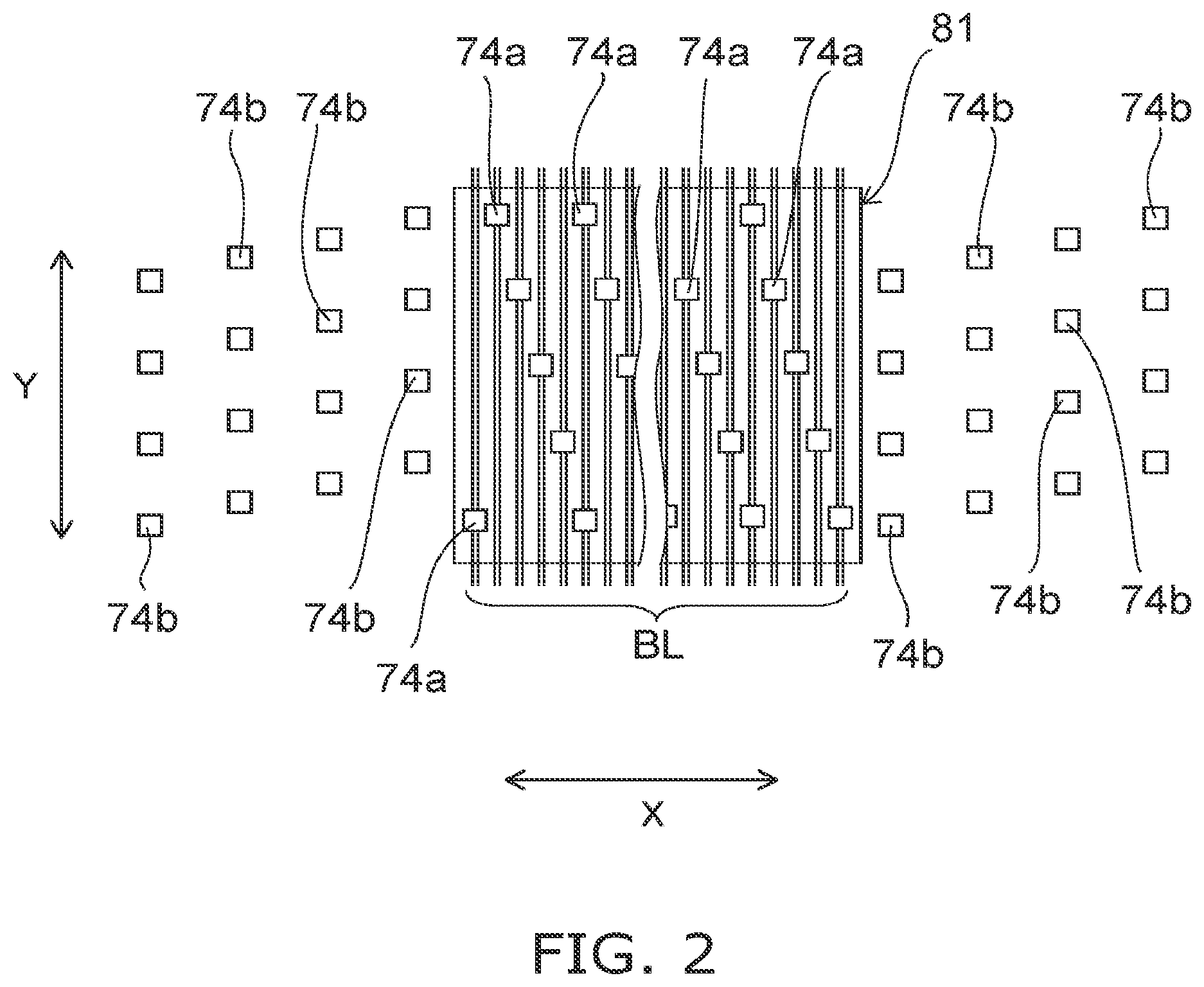 Patent US12317500 Figure 2 – Semiconductor memory device having a contact plug electrically connected to an interconnection through a narrower via