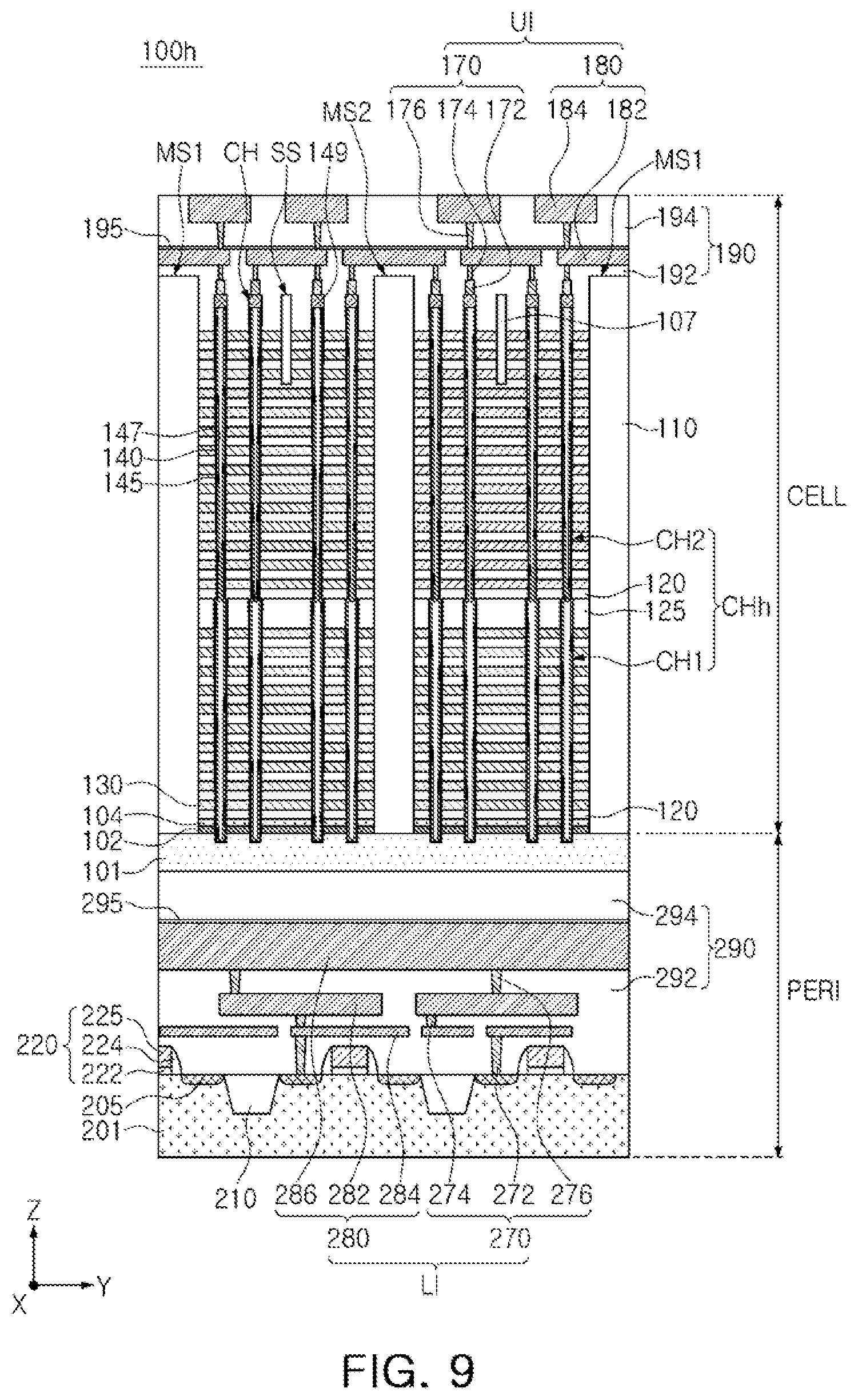 Patent US12317501 Figure 14 – Semiconductor device