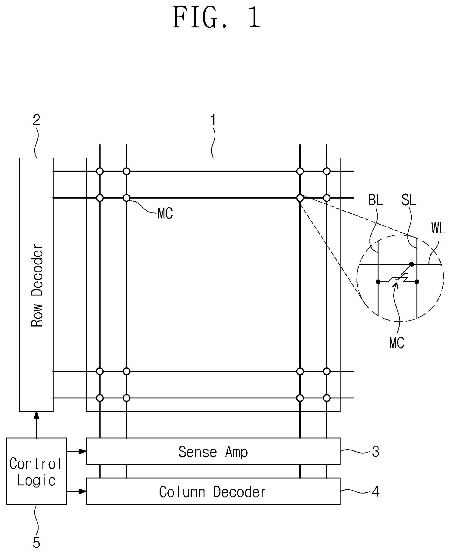 Patent US12317504 Figure 1 – Semiconductor memory device including vertical cell structure and method of fabricating the same