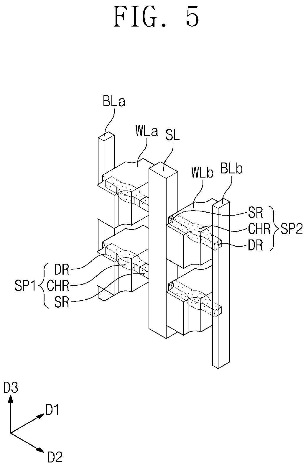 Patent US12317504 Figure 6 – Semiconductor memory device including vertical cell structure and method of fabricating the same