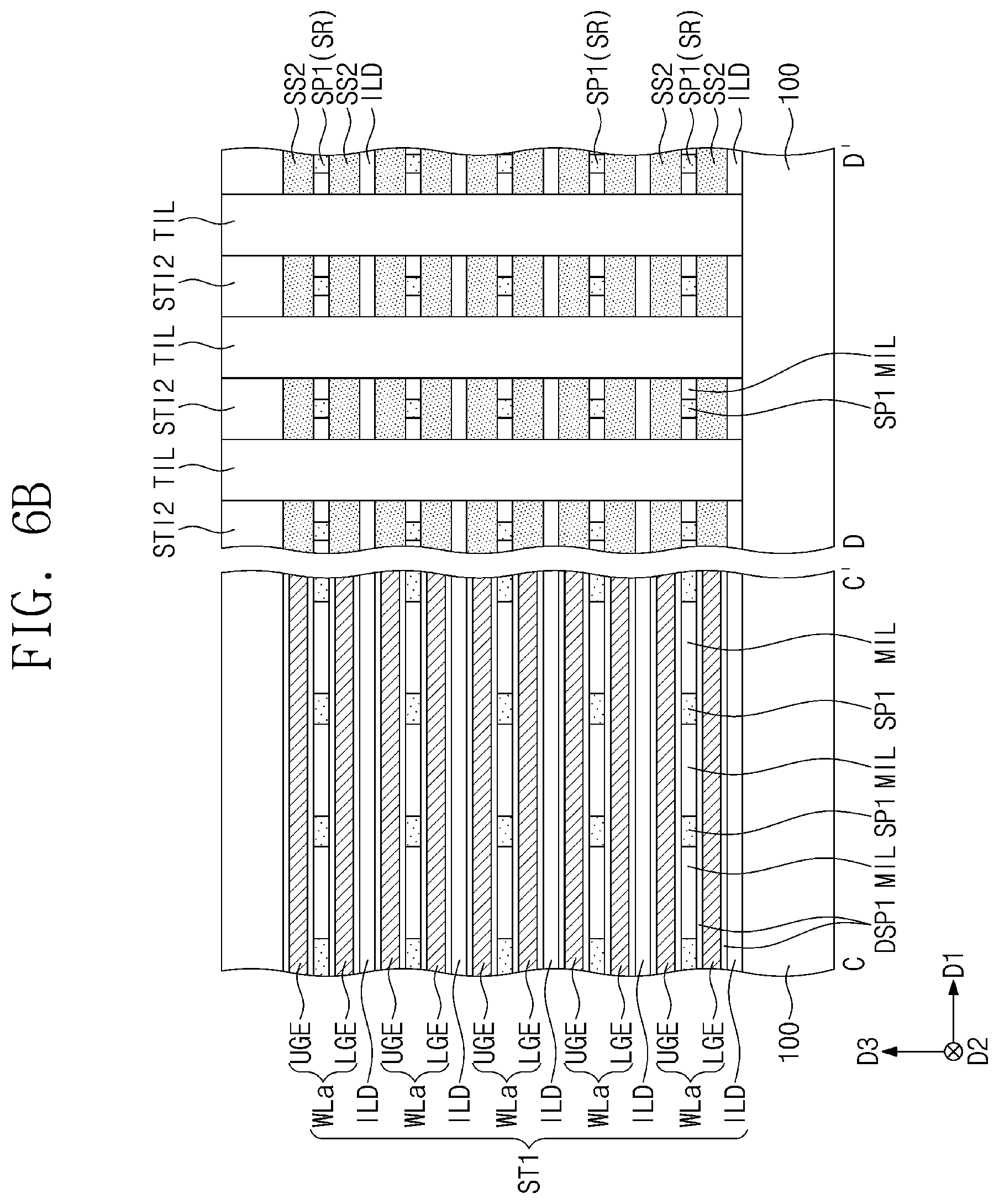 Patent US12317504 Figure 8 – Semiconductor memory device including vertical cell structure and method of fabricating the same