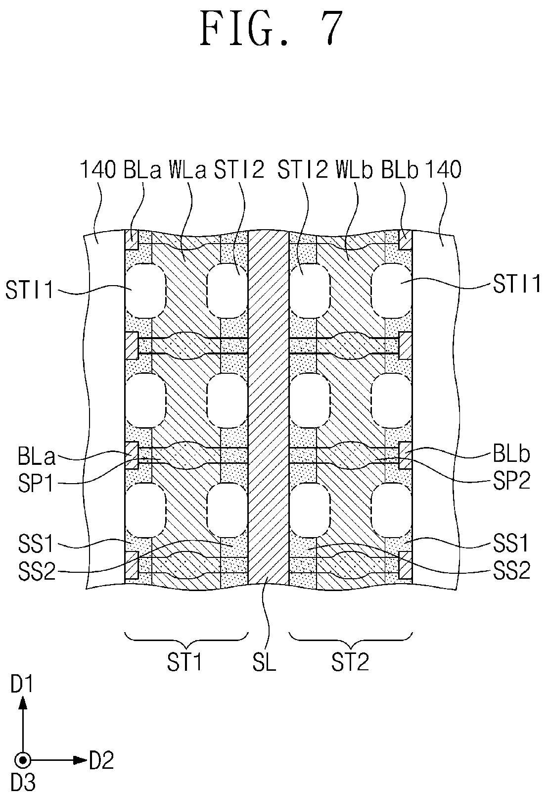 Patent US12317504 Figure 9 – Semiconductor memory device including vertical cell structure and method of fabricating the same
