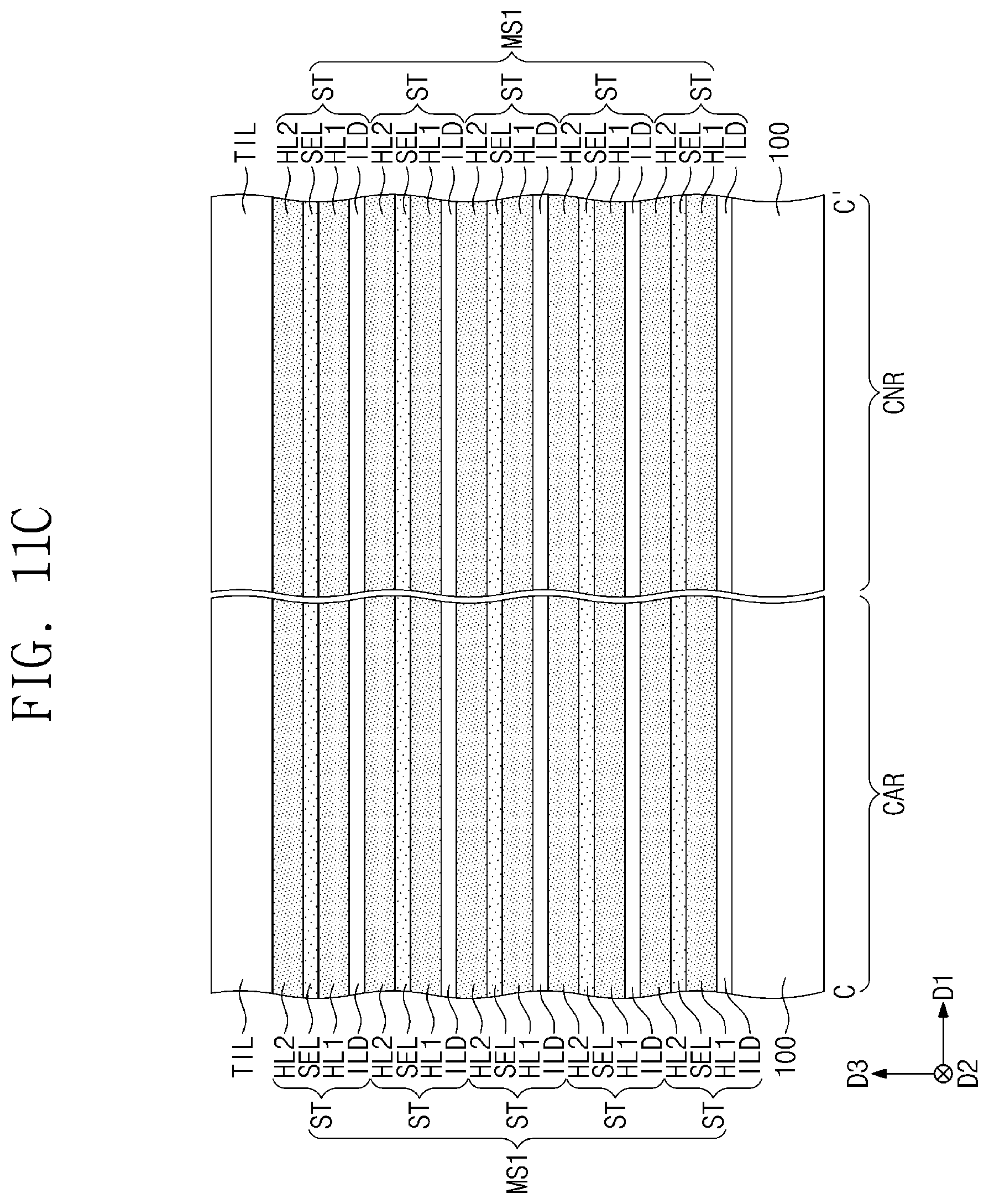 Patent US12317504 Figure 15 – Semiconductor memory device including vertical cell structure and method of fabricating the same