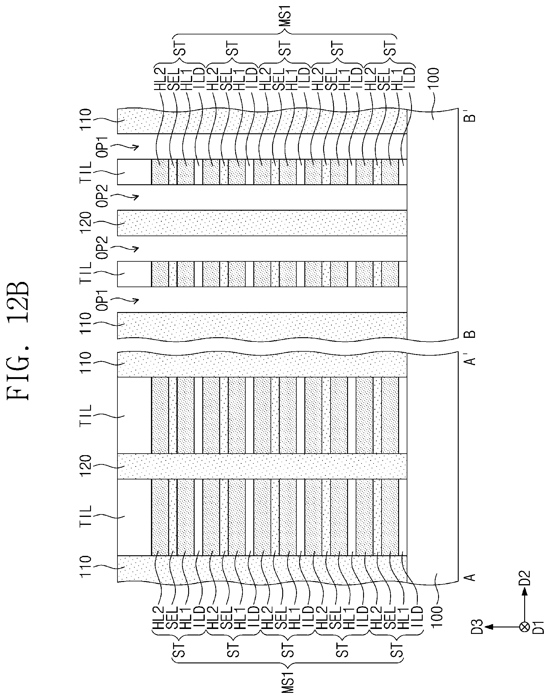Patent US12317504 Figure 17 – Semiconductor memory device including vertical cell structure and method of fabricating the same