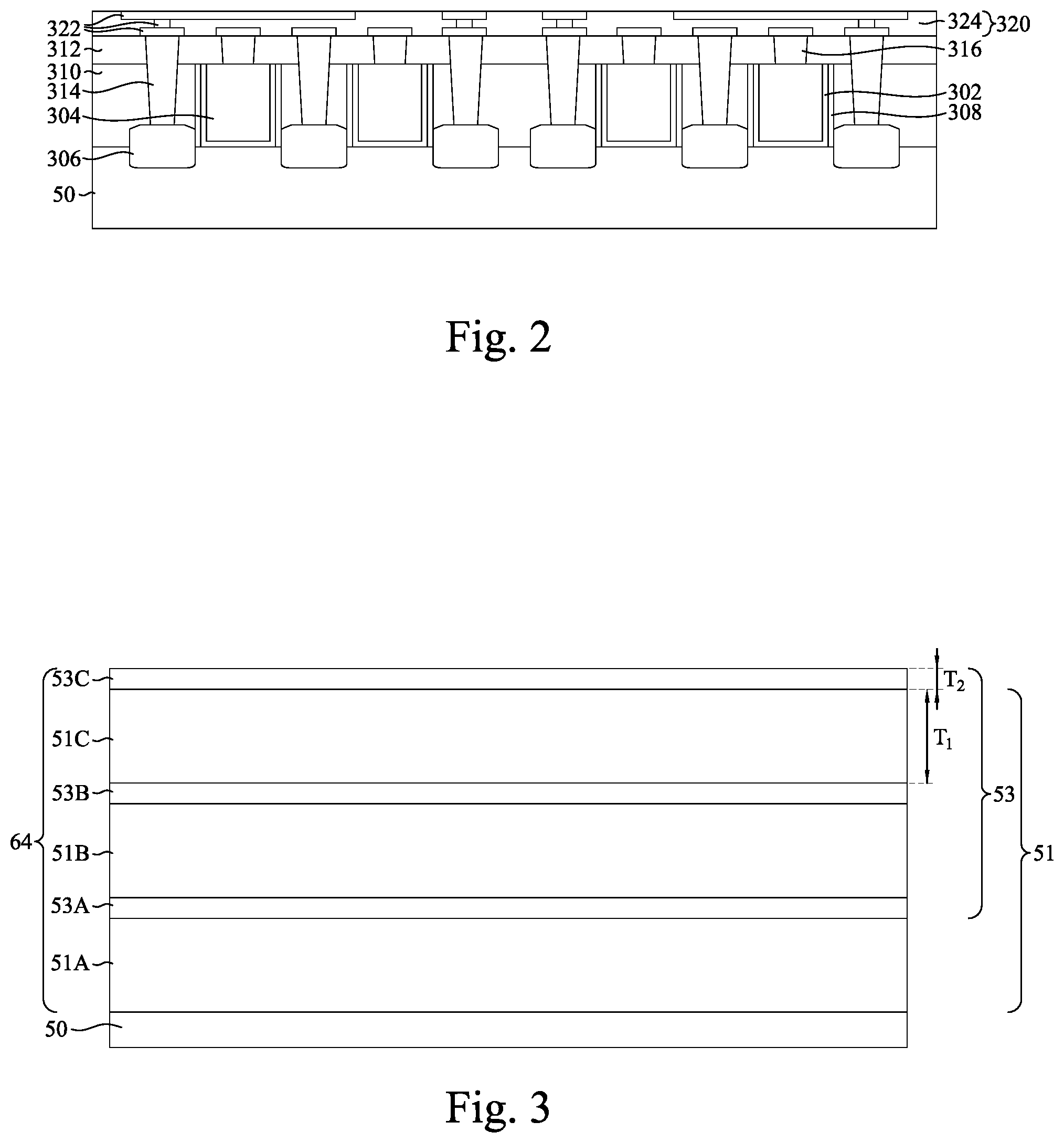 Patent US12317505 Figure 2 – Memory array including epitaxial source lines and bit lines
