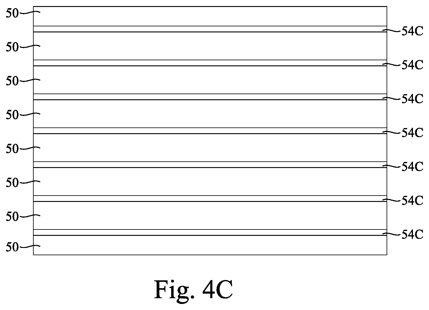 Patent US12317505 Figure 4 – Memory array including epitaxial source lines and bit lines