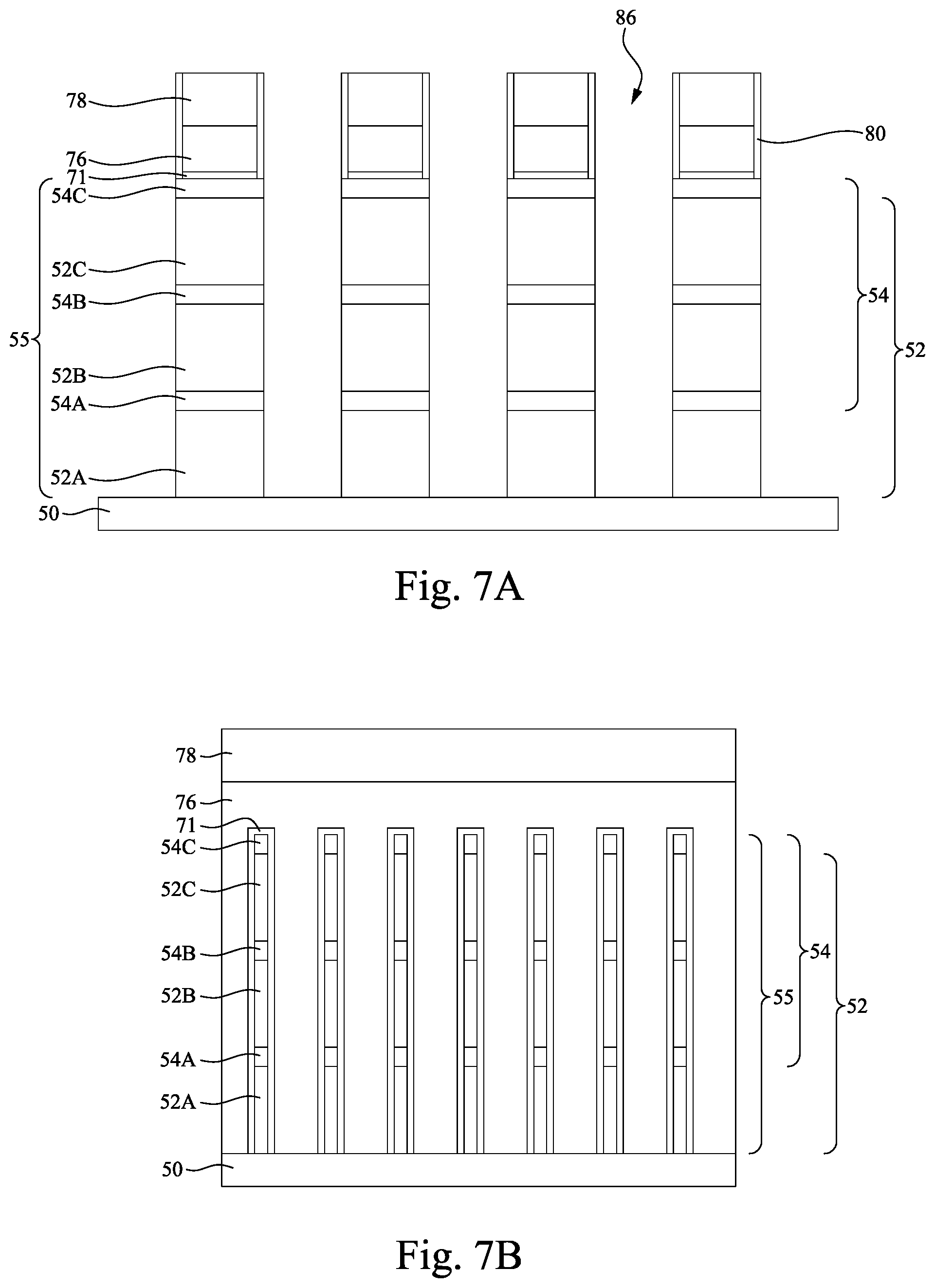Patent US12317505 Figure 9 – Memory array including epitaxial source lines and bit lines