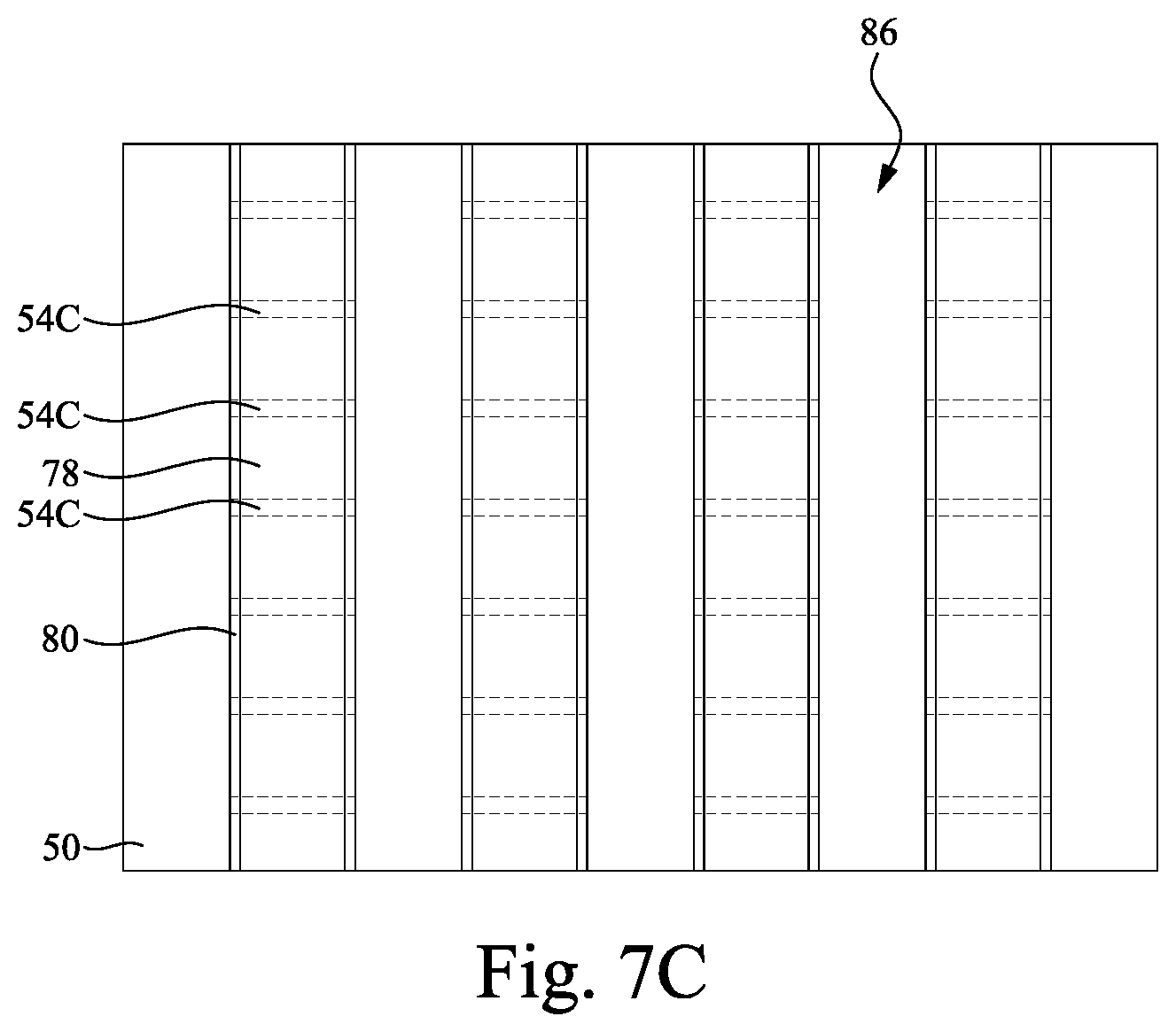Patent US12317505 Figure 10 – Memory array including epitaxial source lines and bit lines