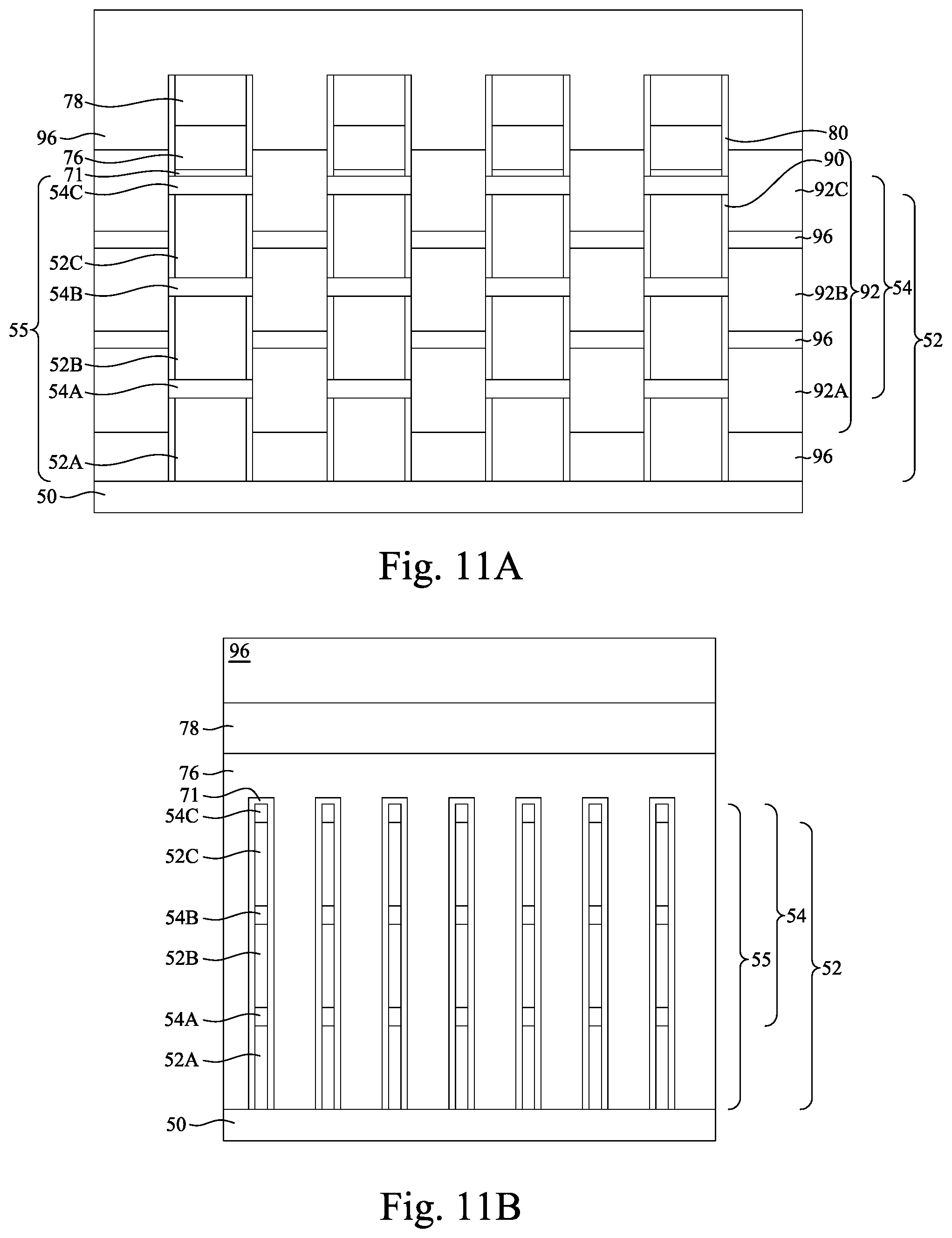 Patent US12317505 Figure 15 – Memory array including epitaxial source lines and bit lines