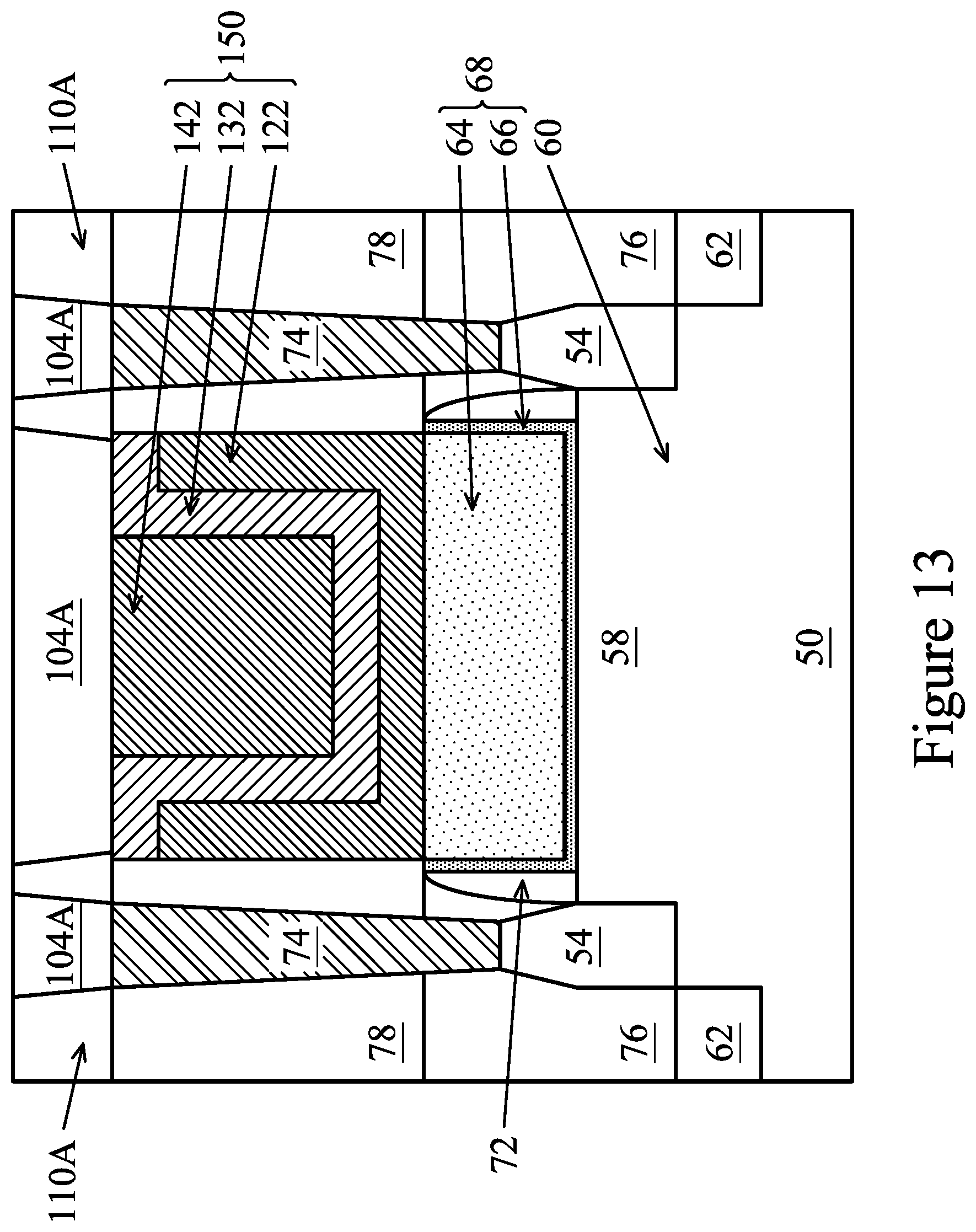 Patent US12317506 Figure 14 – Ferroelectric device and methods of fabrication thereof