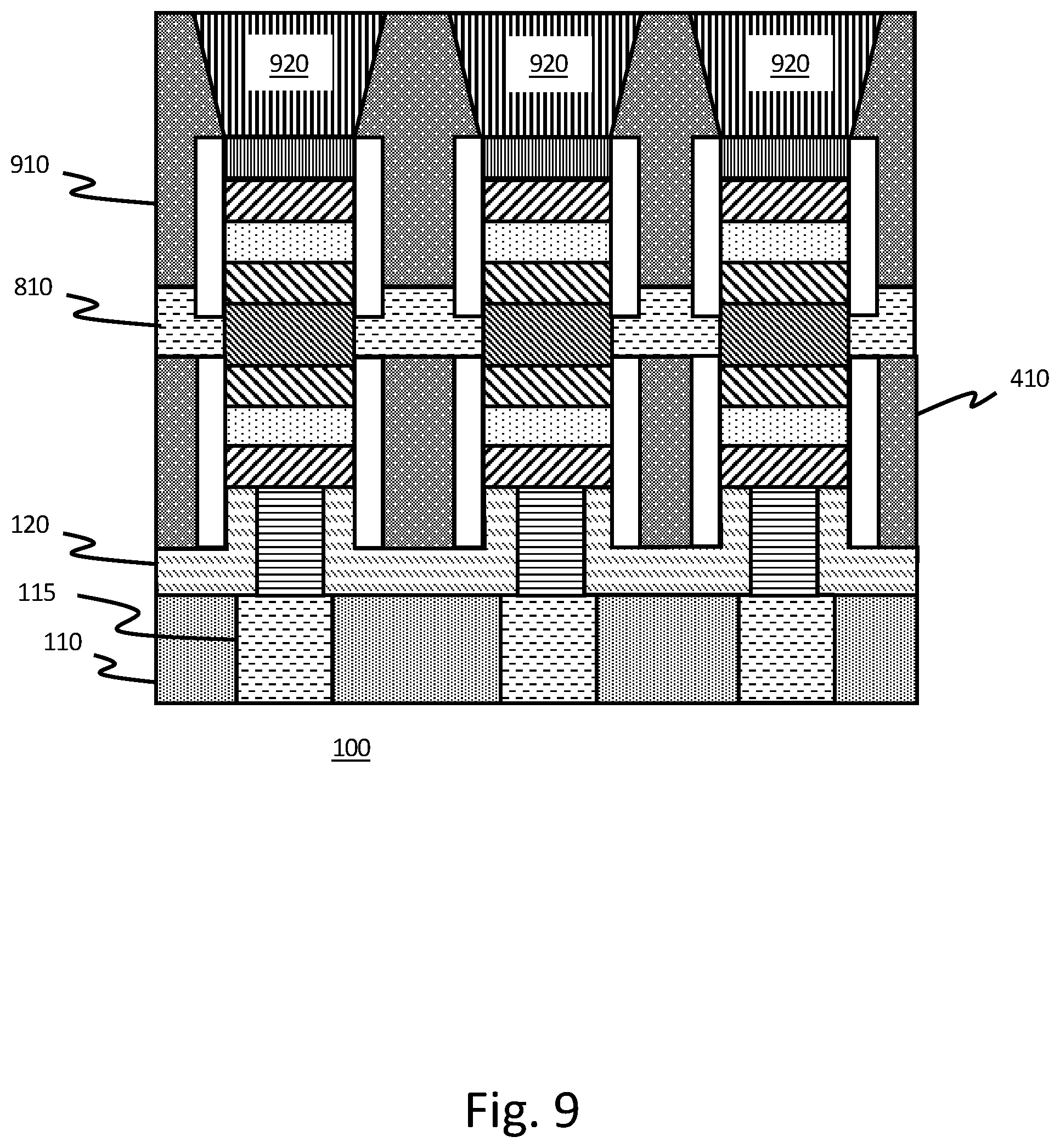 Patent US12317509 Figure 9 – Stacked spin-orbit-torque magnetoresistive random-access memory