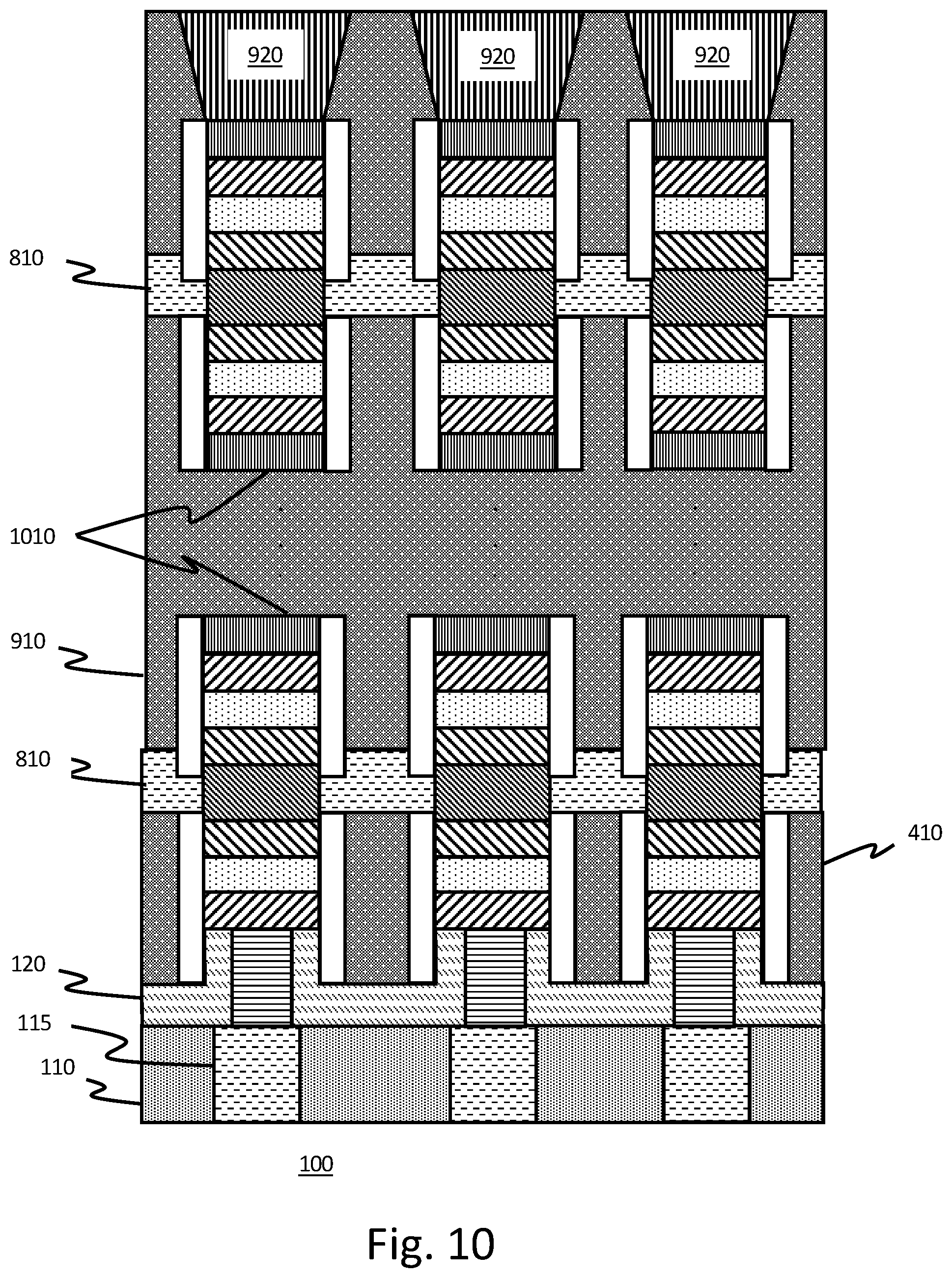 Patent US12317509 Figure 10 – Stacked spin-orbit-torque magnetoresistive random-access memory