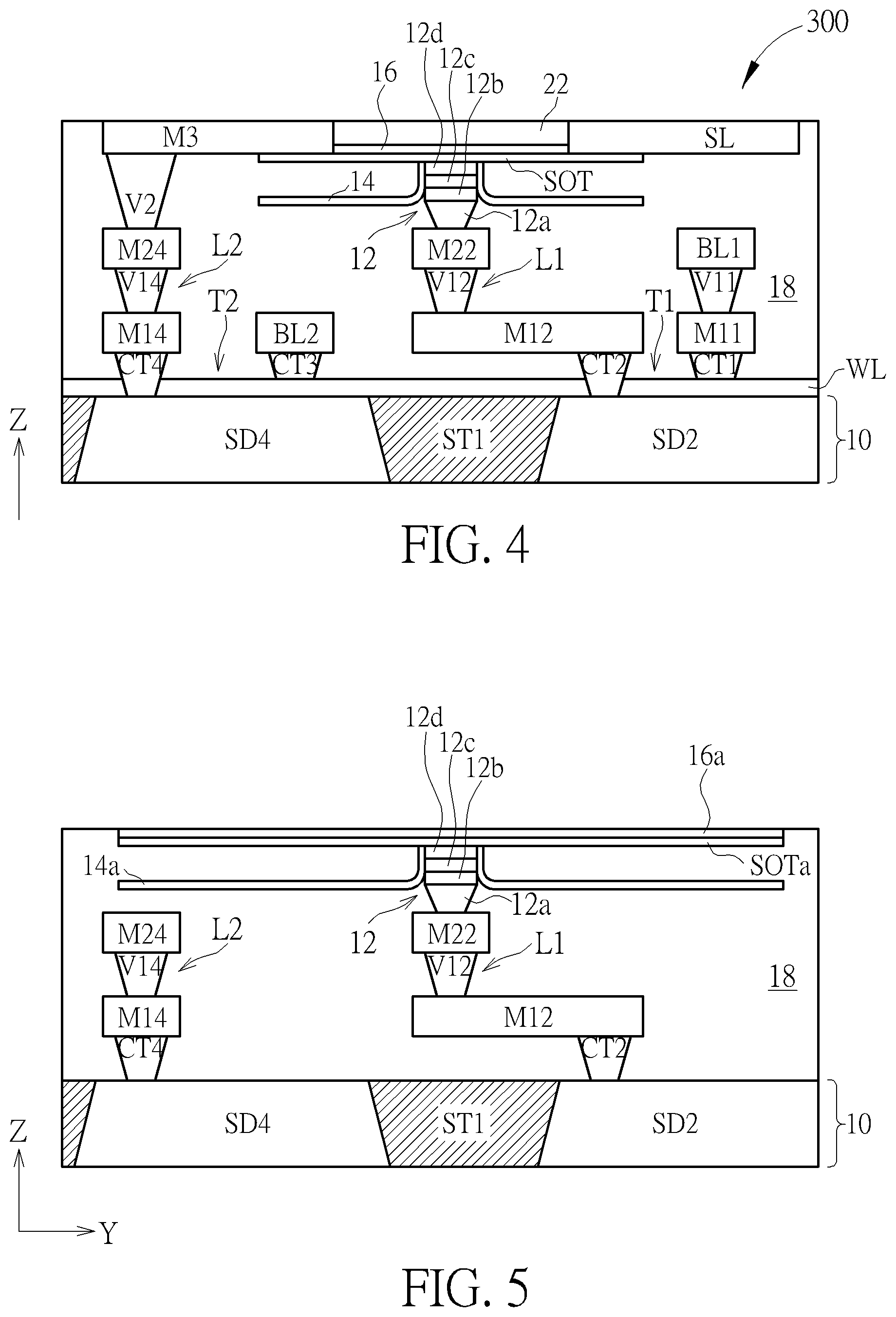 Patent US12317512 Figure 3 – SOT MRAM structure and fabricating method of the same
