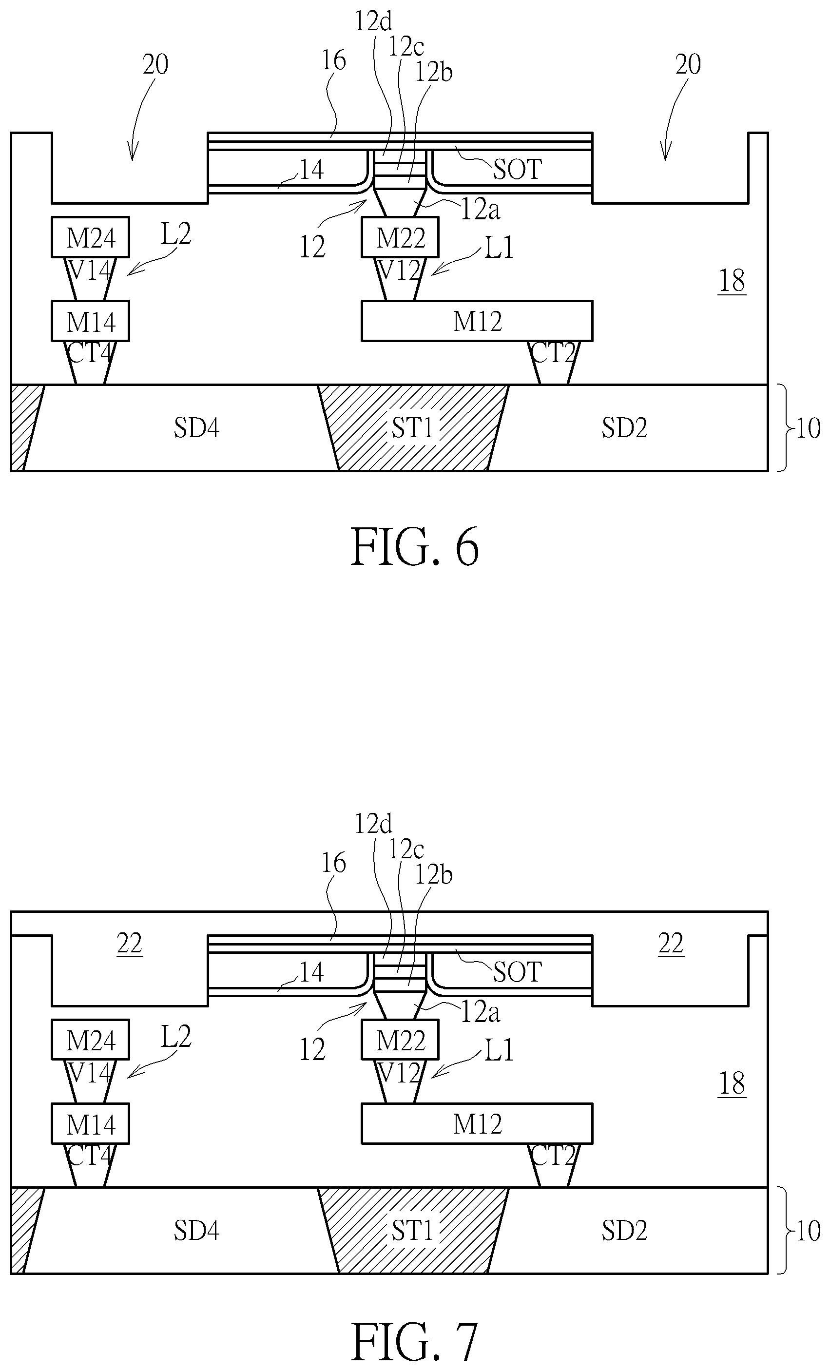 Patent US12317512 Figure 4 – SOT MRAM structure and fabricating method of the same