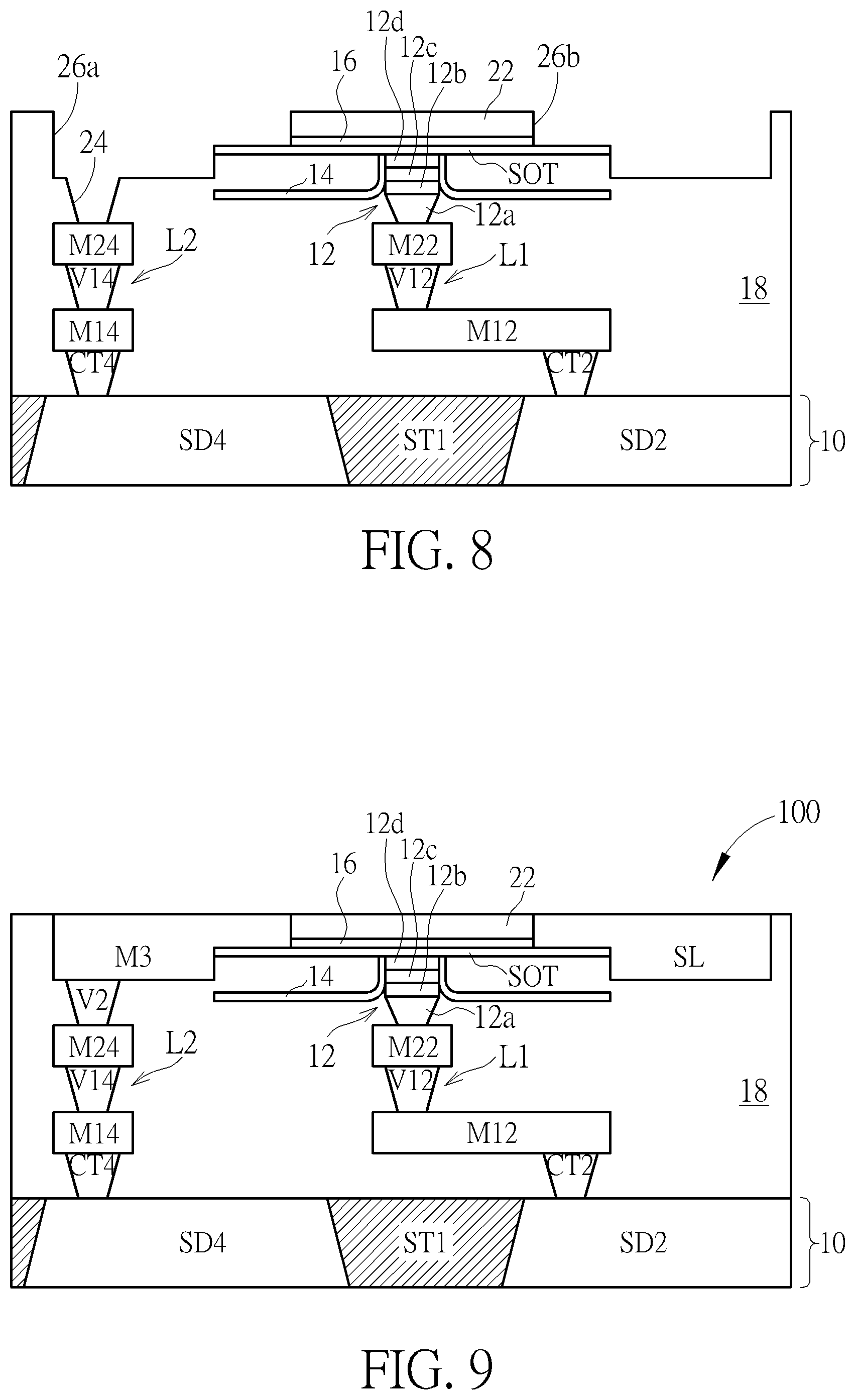 Patent US12317512 Figure 5 – SOT MRAM structure and fabricating method of the same