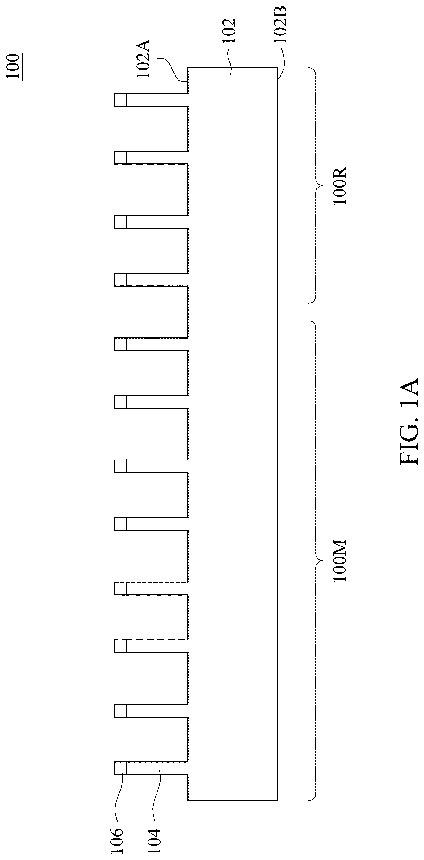 Patent US12317513 Figure 1 – Semiconductor device and method for forming the same