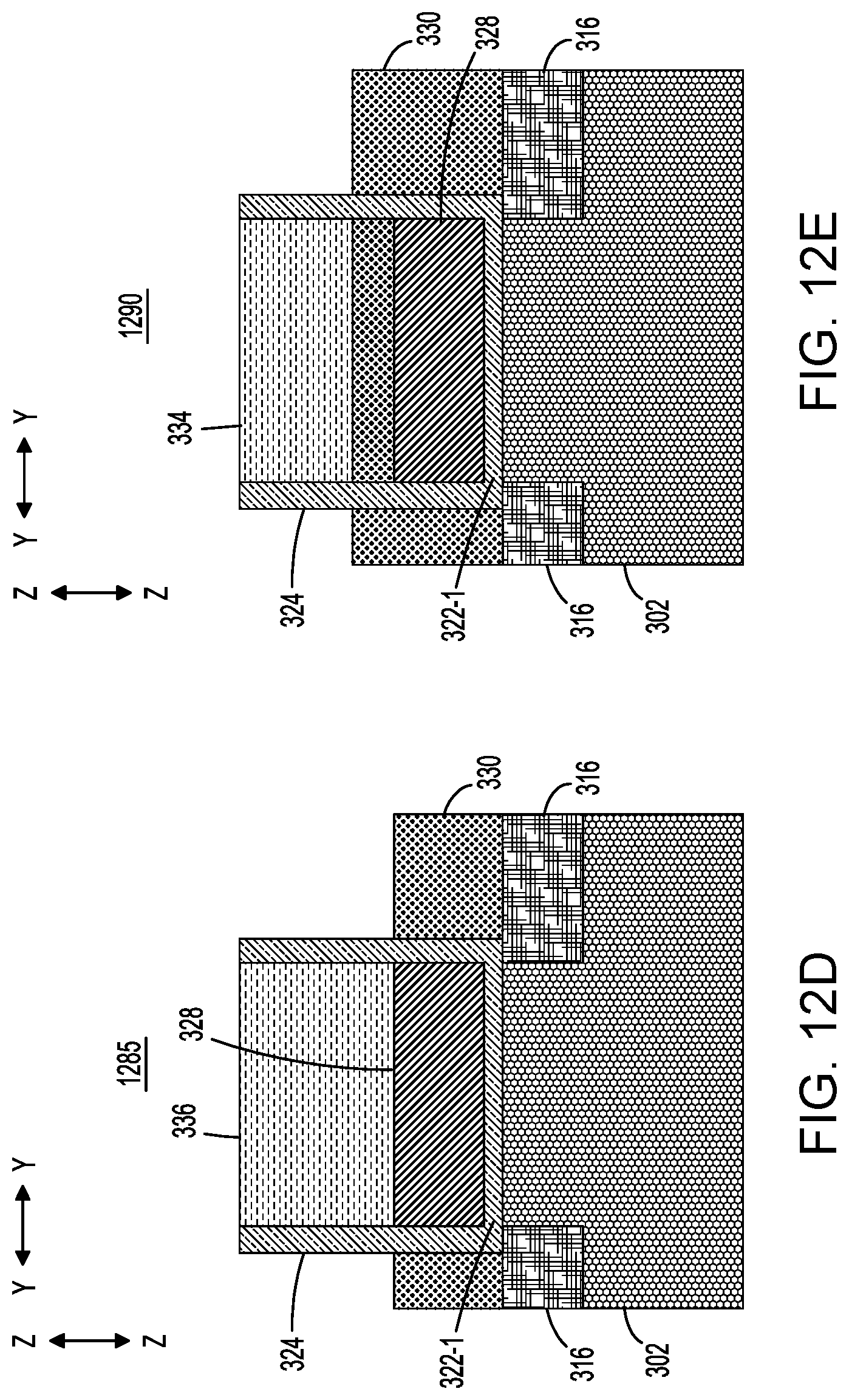 Patent US12317514 Figure 17 – Resistive random-access memory structures with stacked transistors