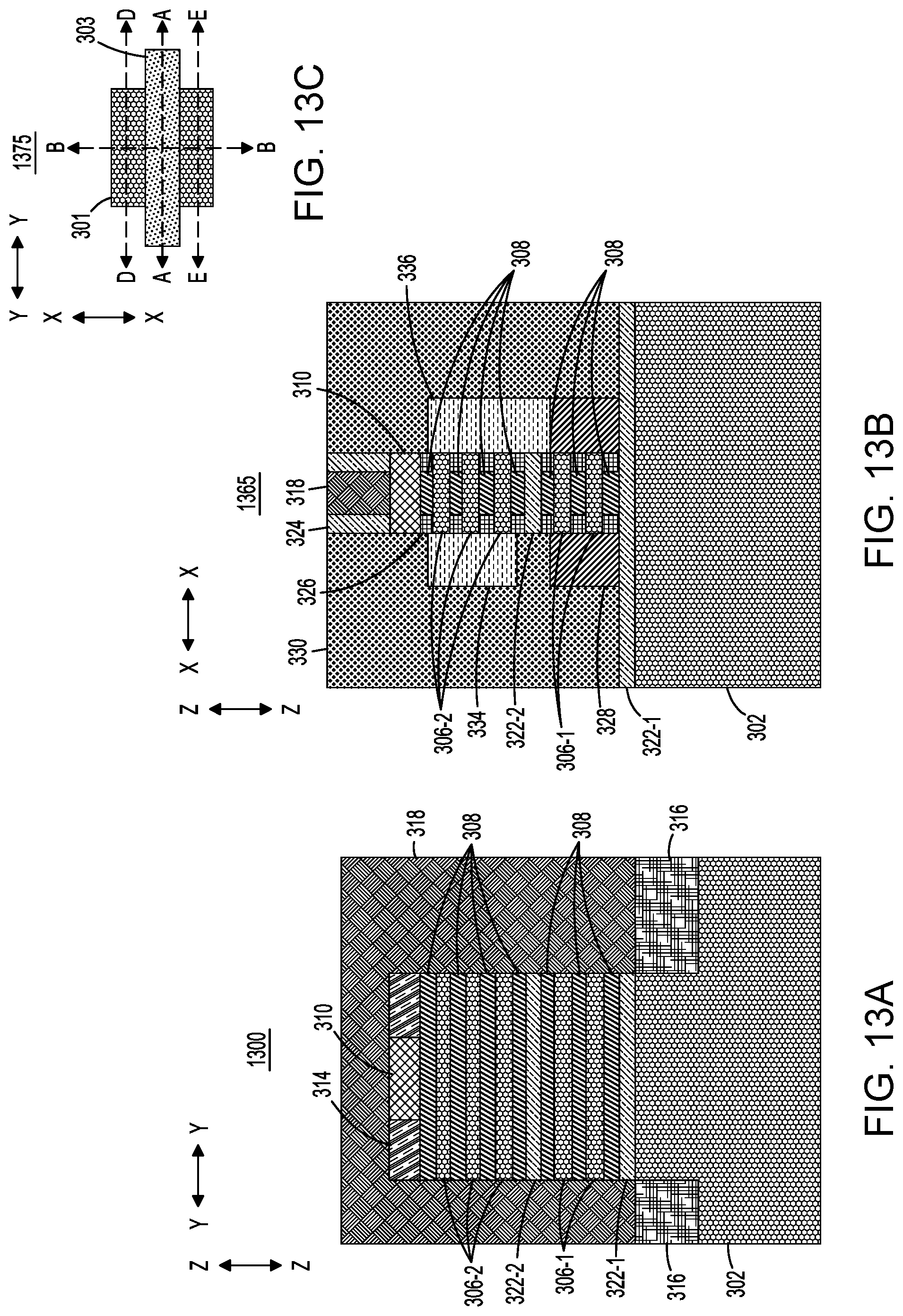 Patent US12317514 Figure 18 – Resistive random-access memory structures with stacked transistors