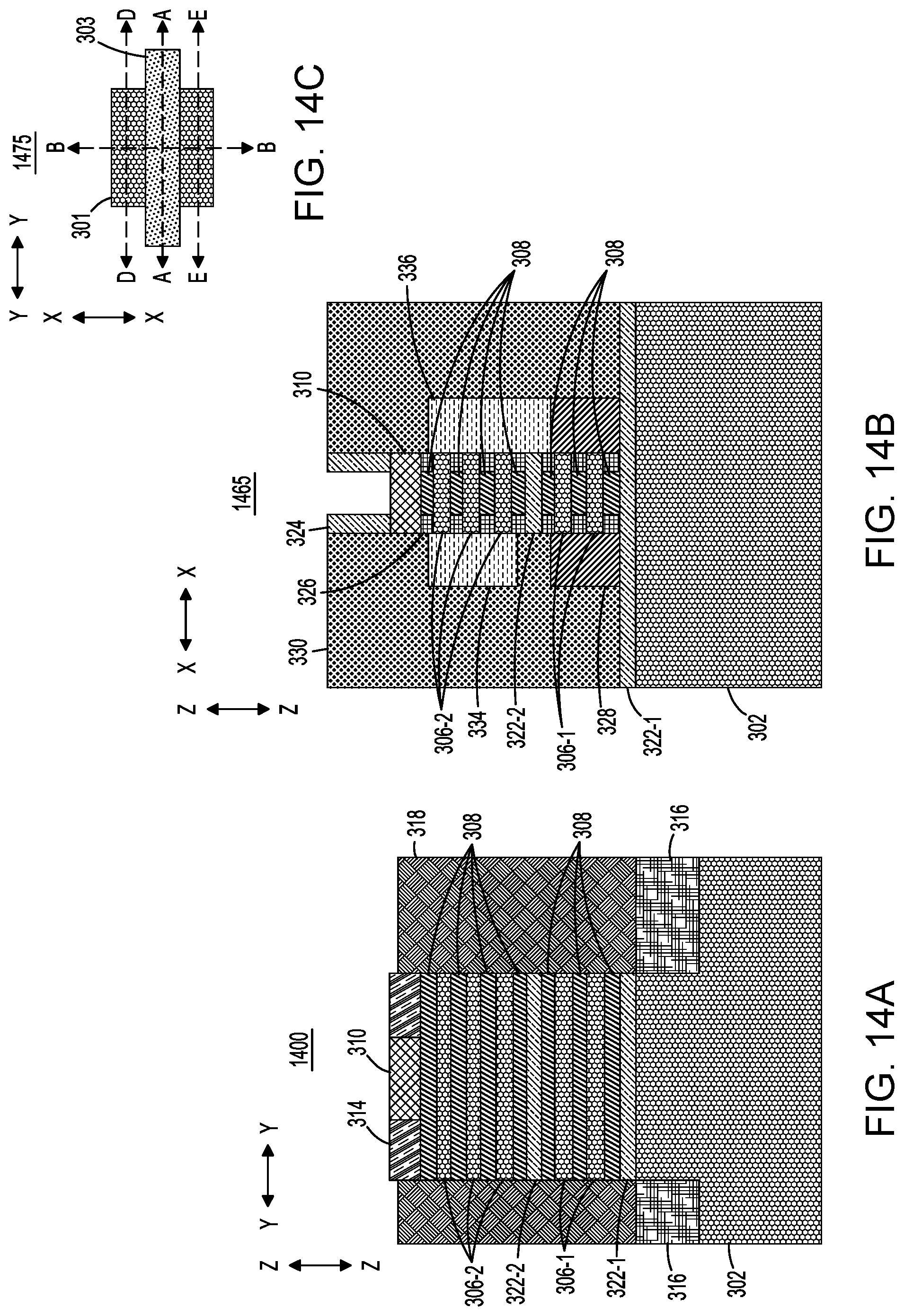 Patent US12317514 Figure 20 – Resistive random-access memory structures with stacked transistors