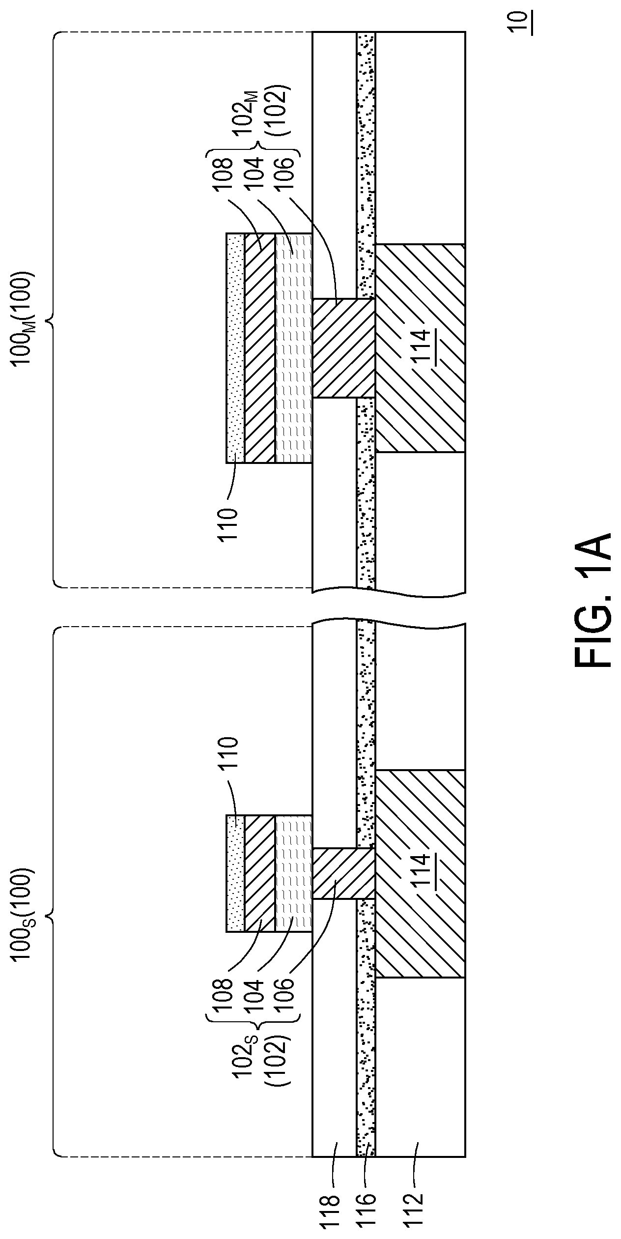 Patent US12317515 — Memory device and semiconductor die having the memory device — Figure 1