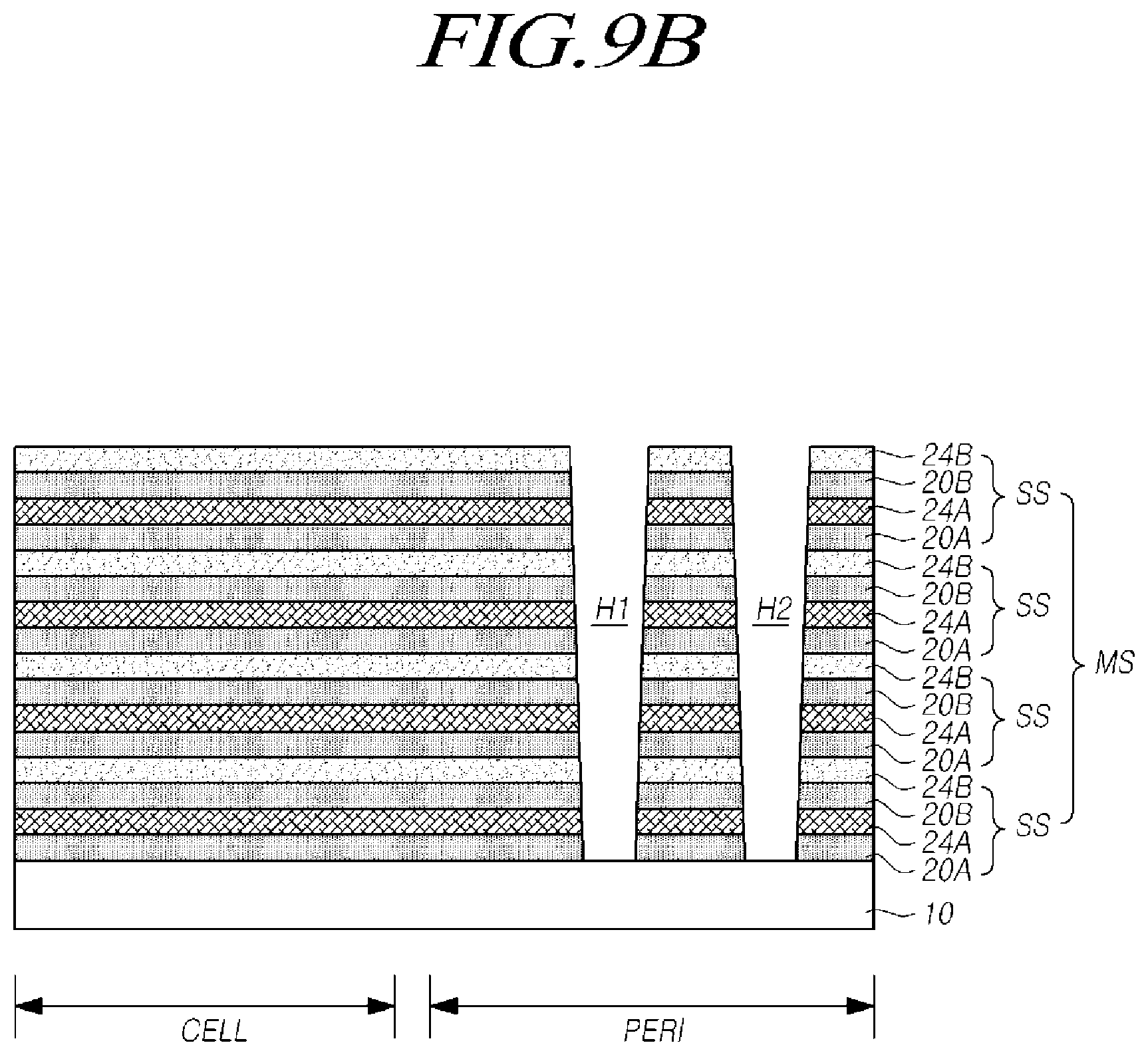Patent US12317516 Figure 10 – Semiconductor device including capacitors and manufacturing method thereof