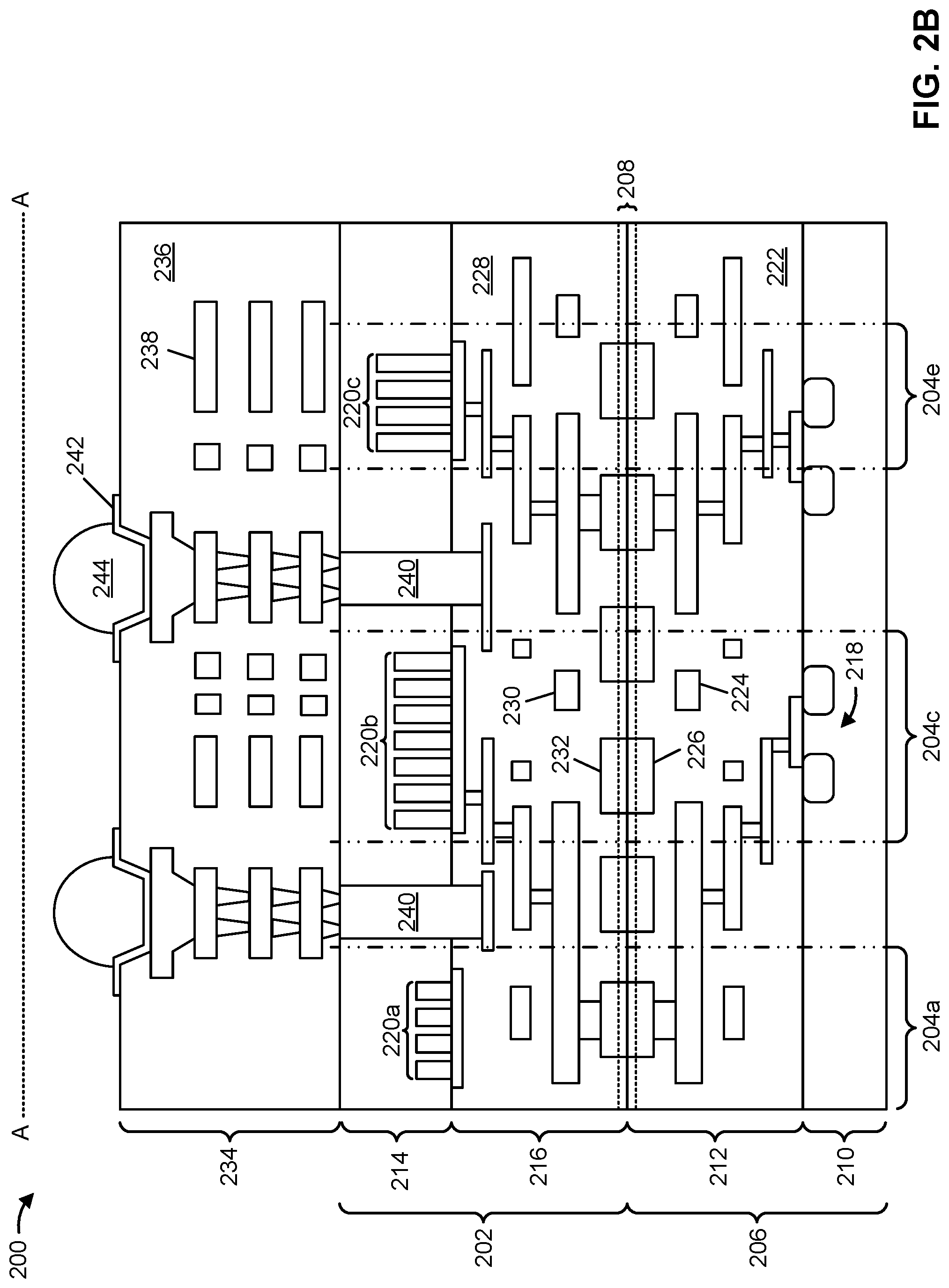 Patent US12317517 Figure 3 – Semiconductor die package and methods of formation