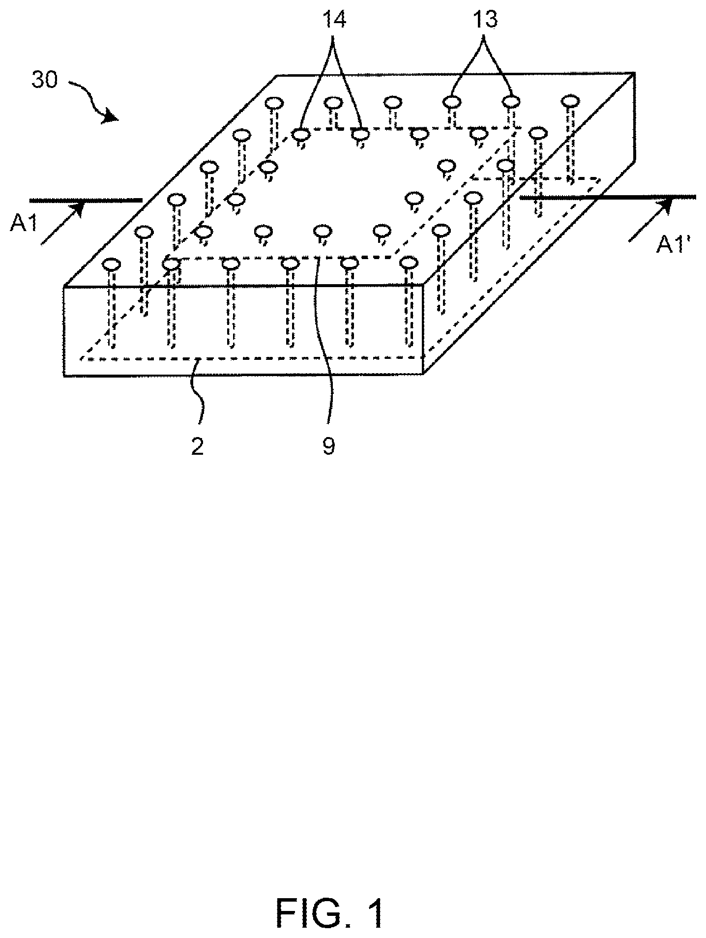 Patent US12317521 Figure 1 – Capacitor device and manufacturing method therefor