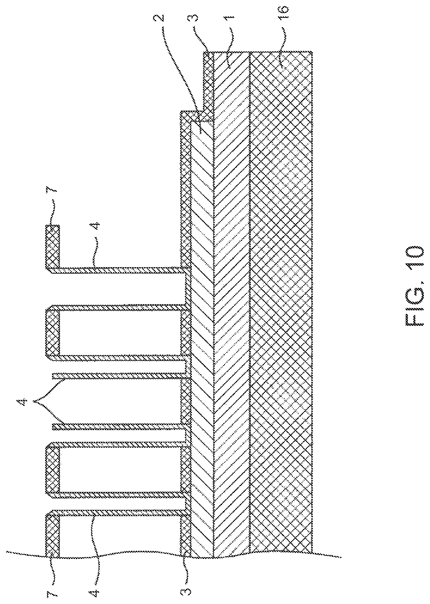Patent US12317521 Figure 9 – Capacitor device and manufacturing method therefor
