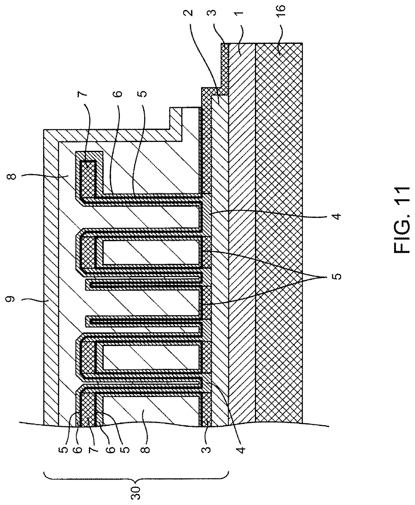 Patent US12317521 Figure 10 – Capacitor device and manufacturing method therefor