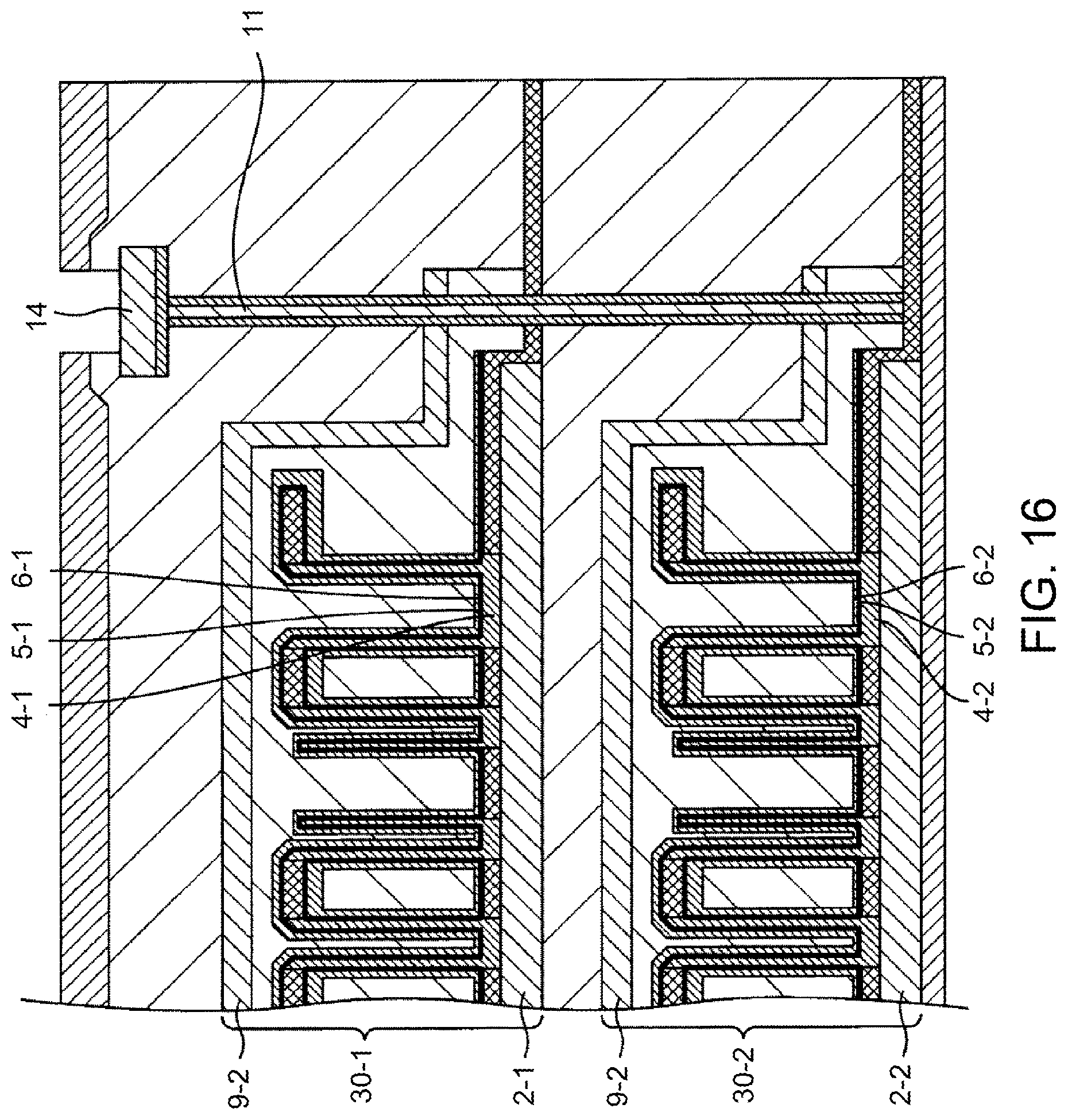 Patent US12317521 Figure 15 – Capacitor device and manufacturing method therefor