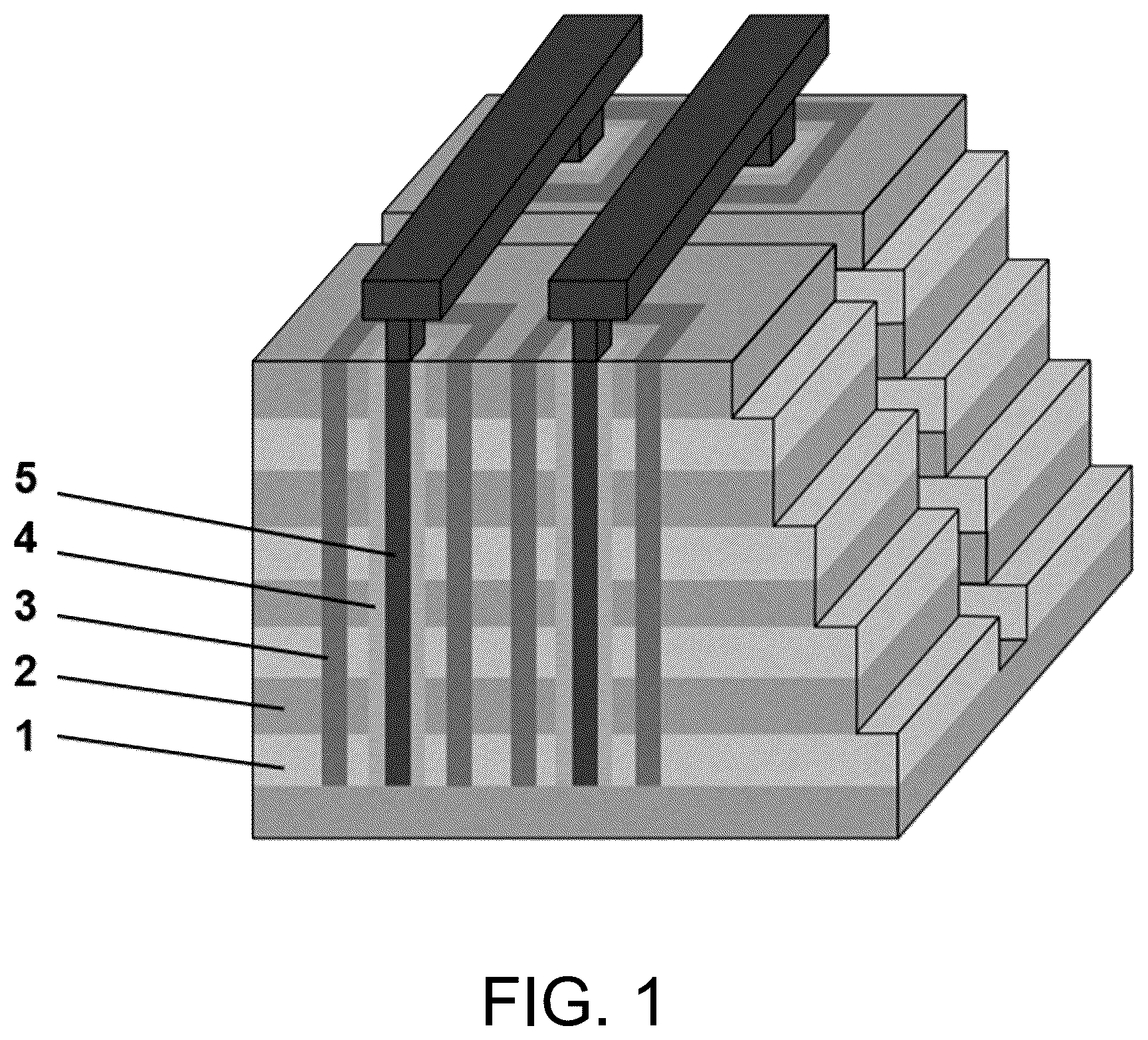 Patent US12317522 Figure 1 – Three-dimensional 1S1C memory based on ring capacitor and preparation method