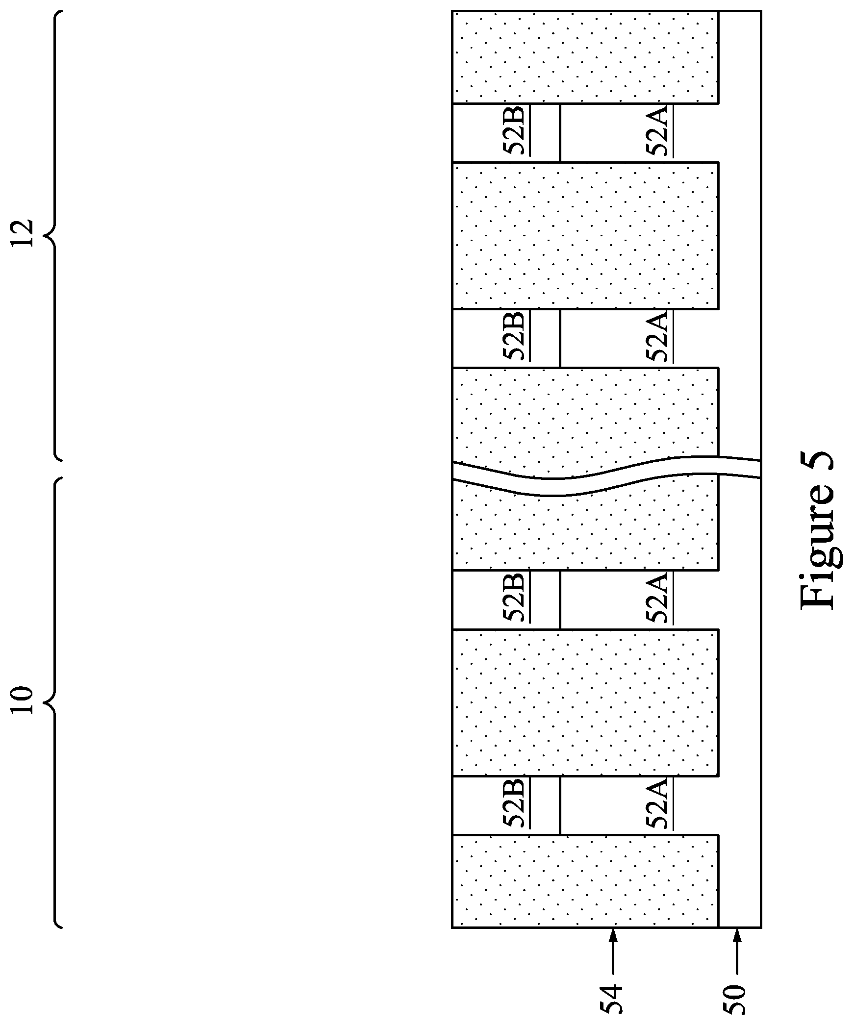 Patent US12317524 Figure 5 – Semiconductor device and method
